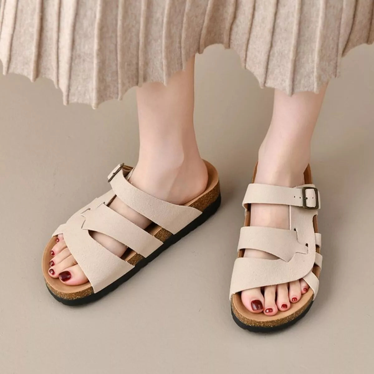 Open Toe Platform Sandals