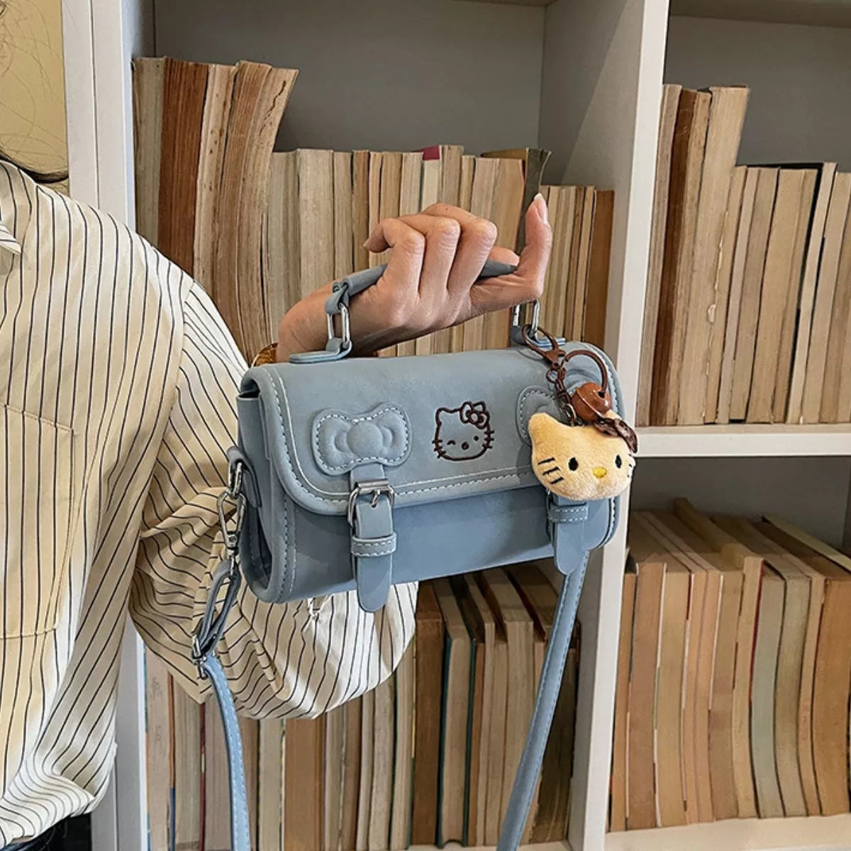 Double Buckle Crossbody Bag