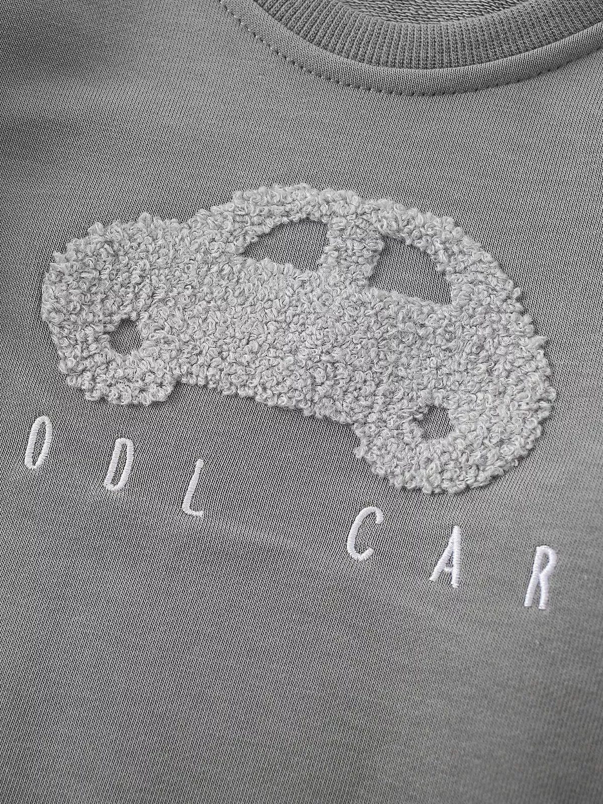 Children's Car Applique Crew Neck Sweatshirt