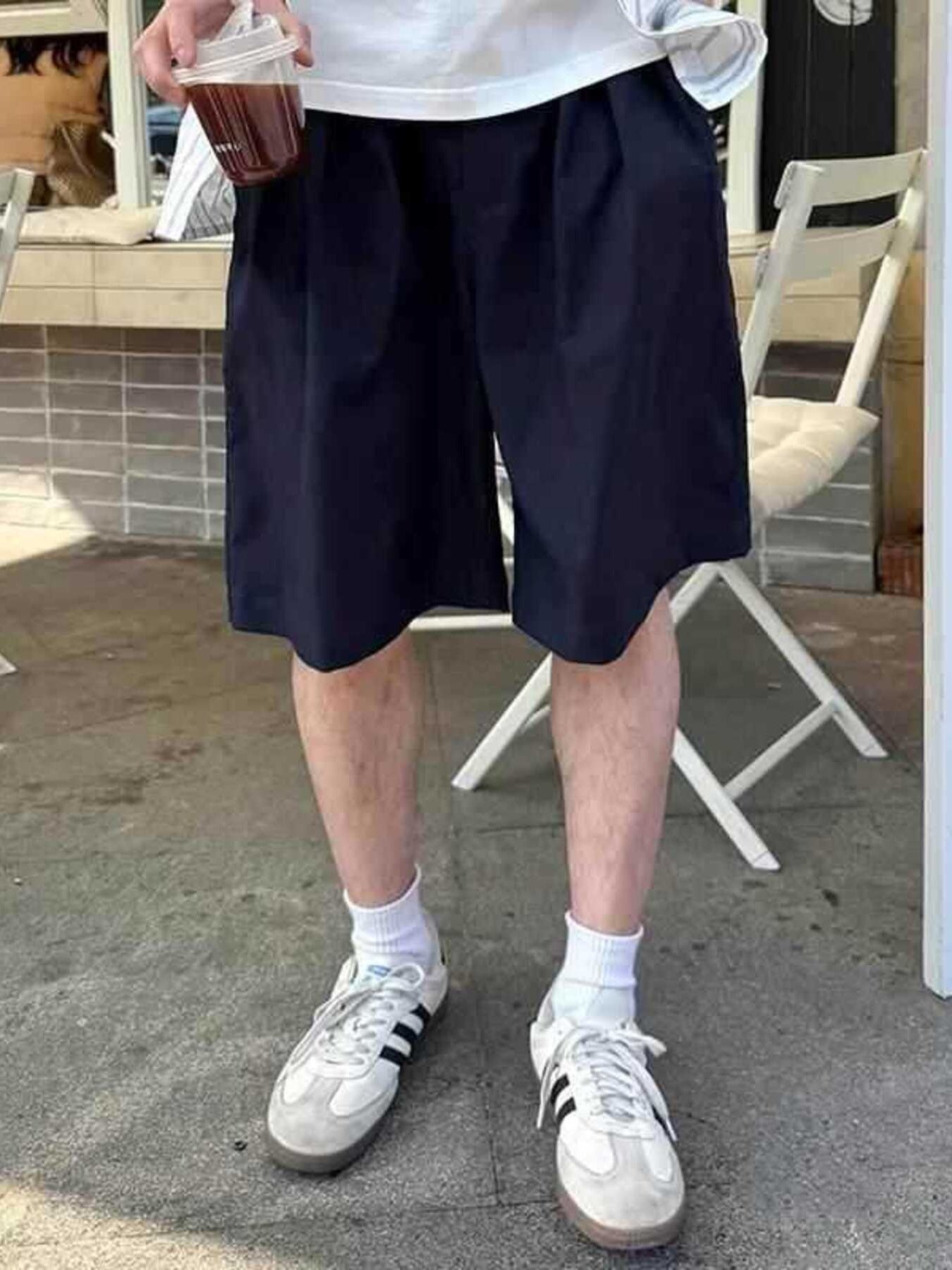 Men's Plus Size Loose-Fit Casual Shorts