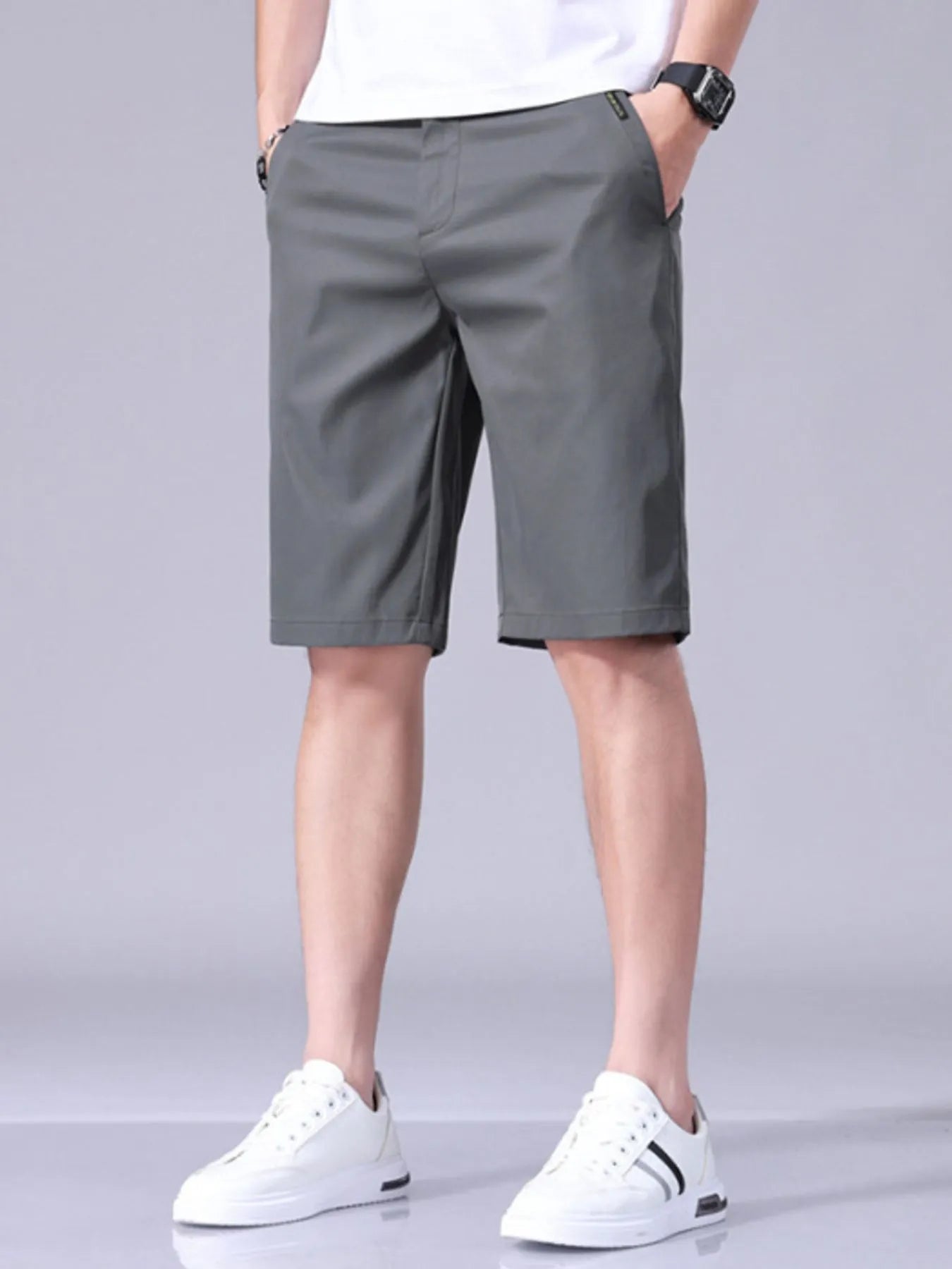 Men's Casual Shorts with Pockets