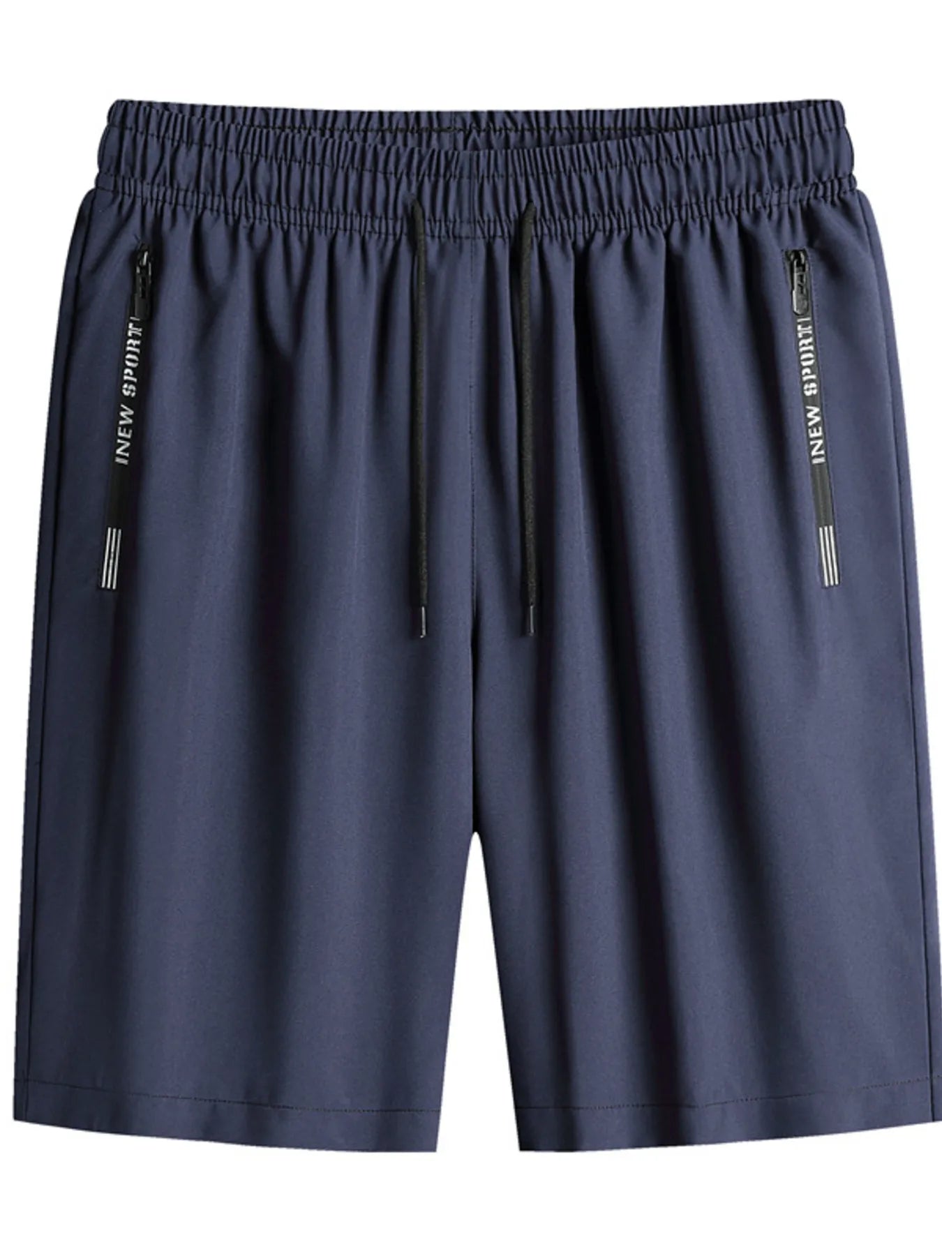 Men's Plus Size Drawstring Shorts with Pockets