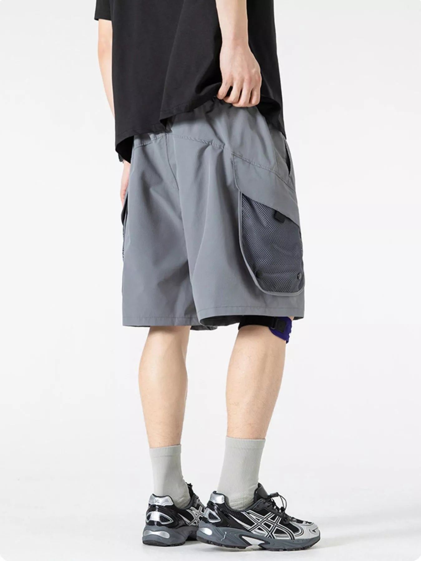 Men's Multi-Pocket Quick-Dry Cargo Shorts