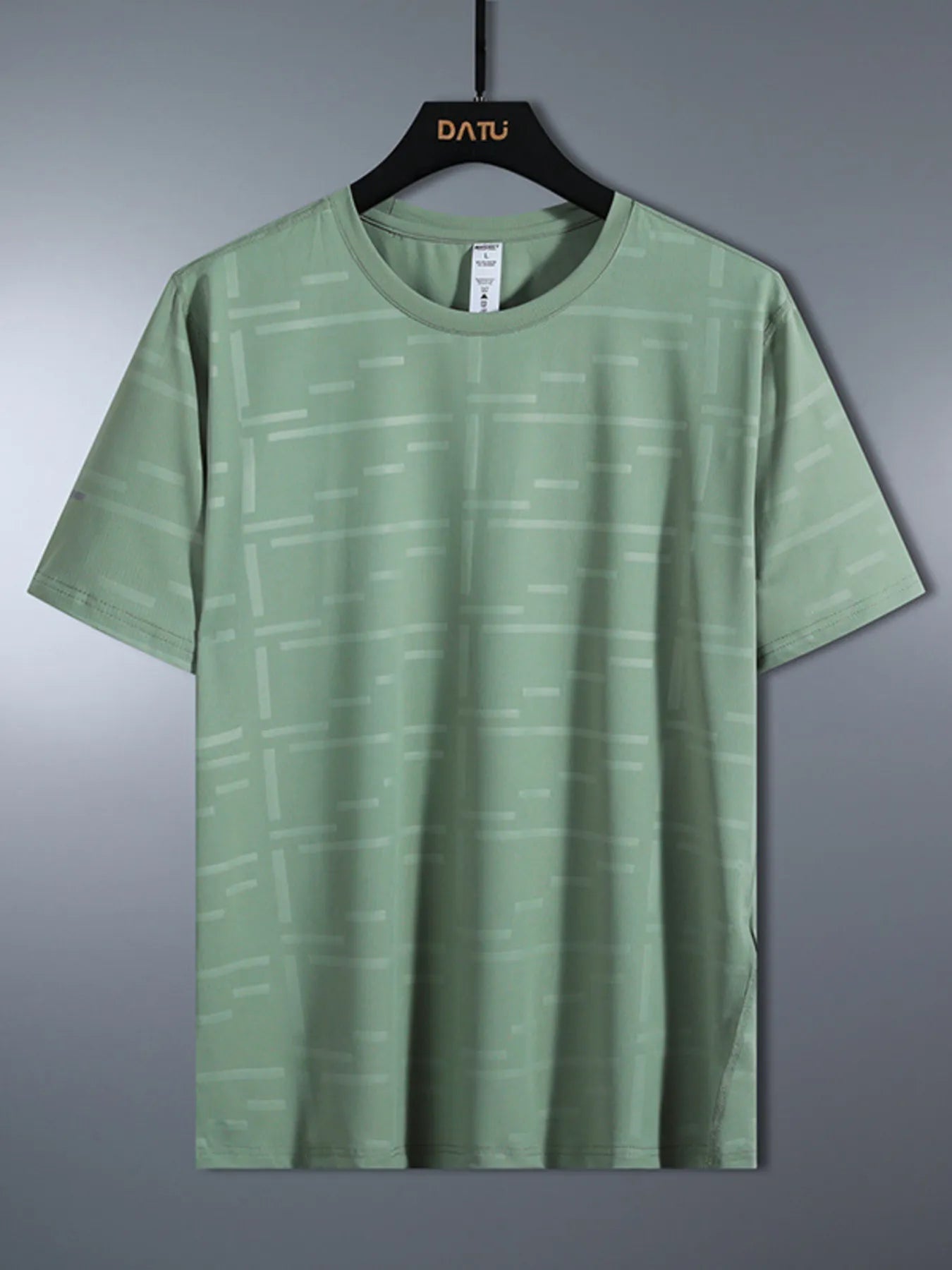 Men's Plus Size Round Neck Short Sleeve T-Shirt
