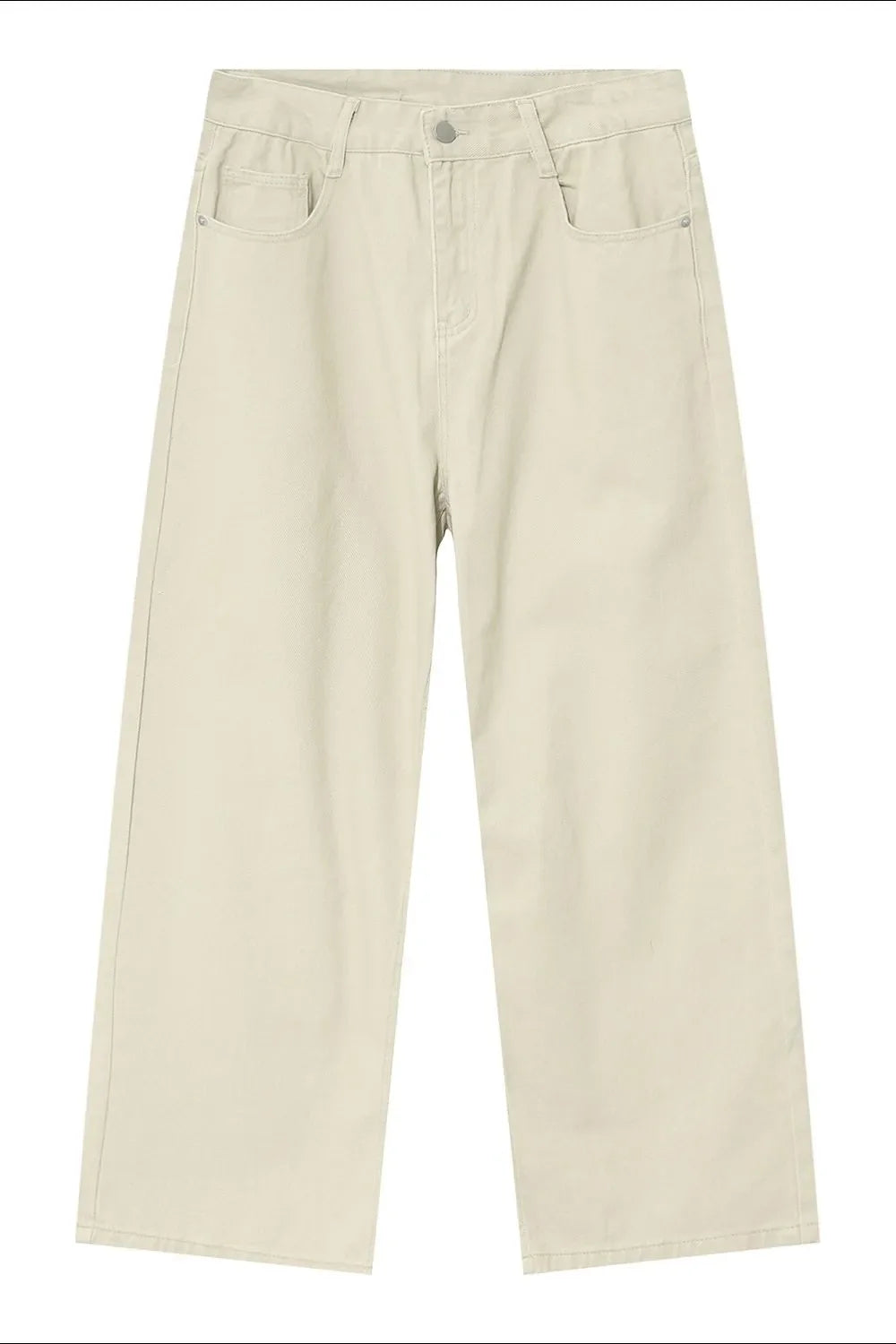 Pocketed Wide Leg Men's Jeans