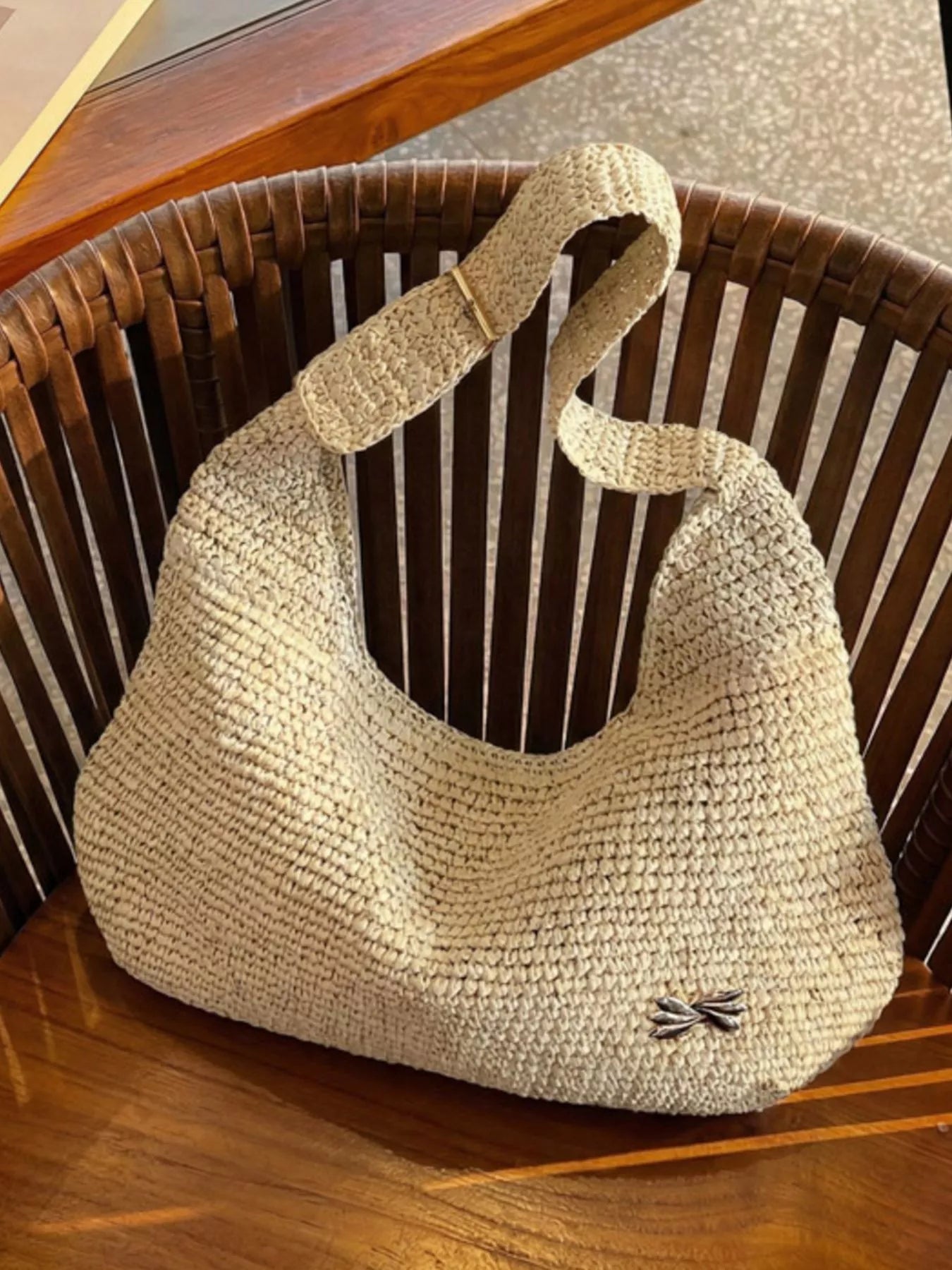 Woven Casual Beach Shoulder Bag
