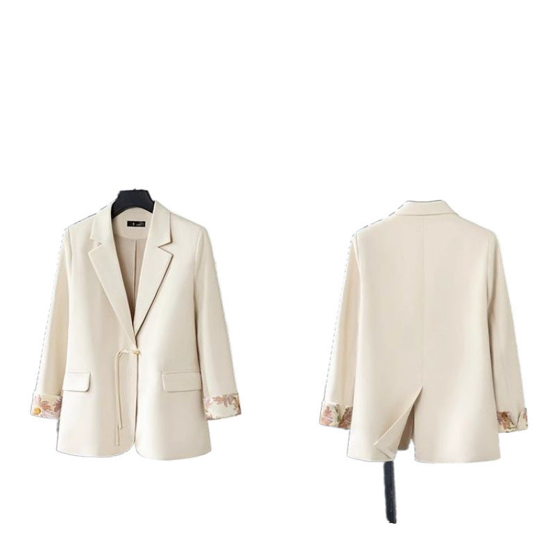 Casual High Waist Trousers Two-piece Suit Women