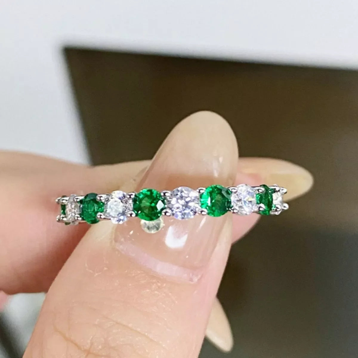 925 Sterling Silver Diamond Ring