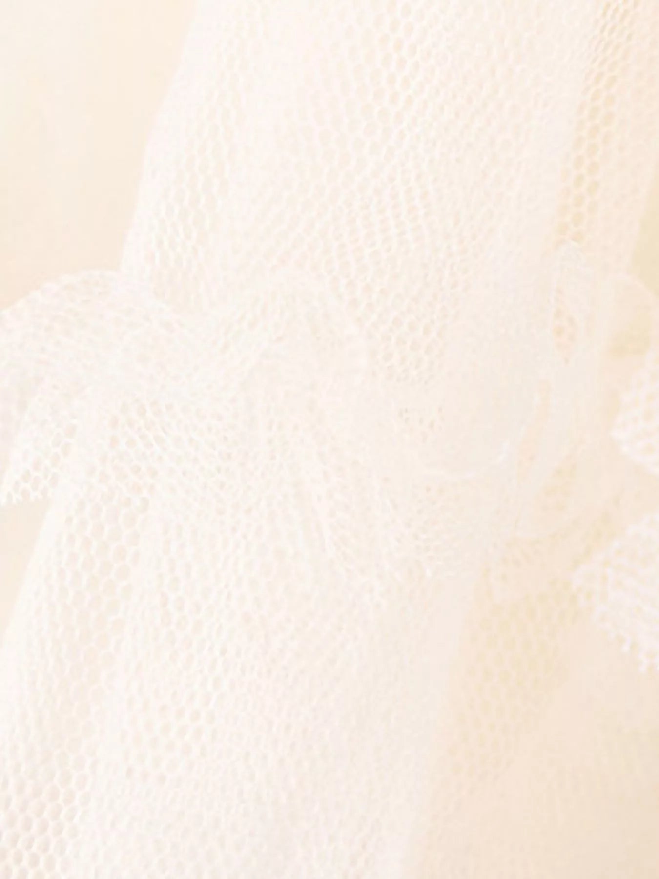 Children's Tulle Dress with Polka Dots and Bow Detail