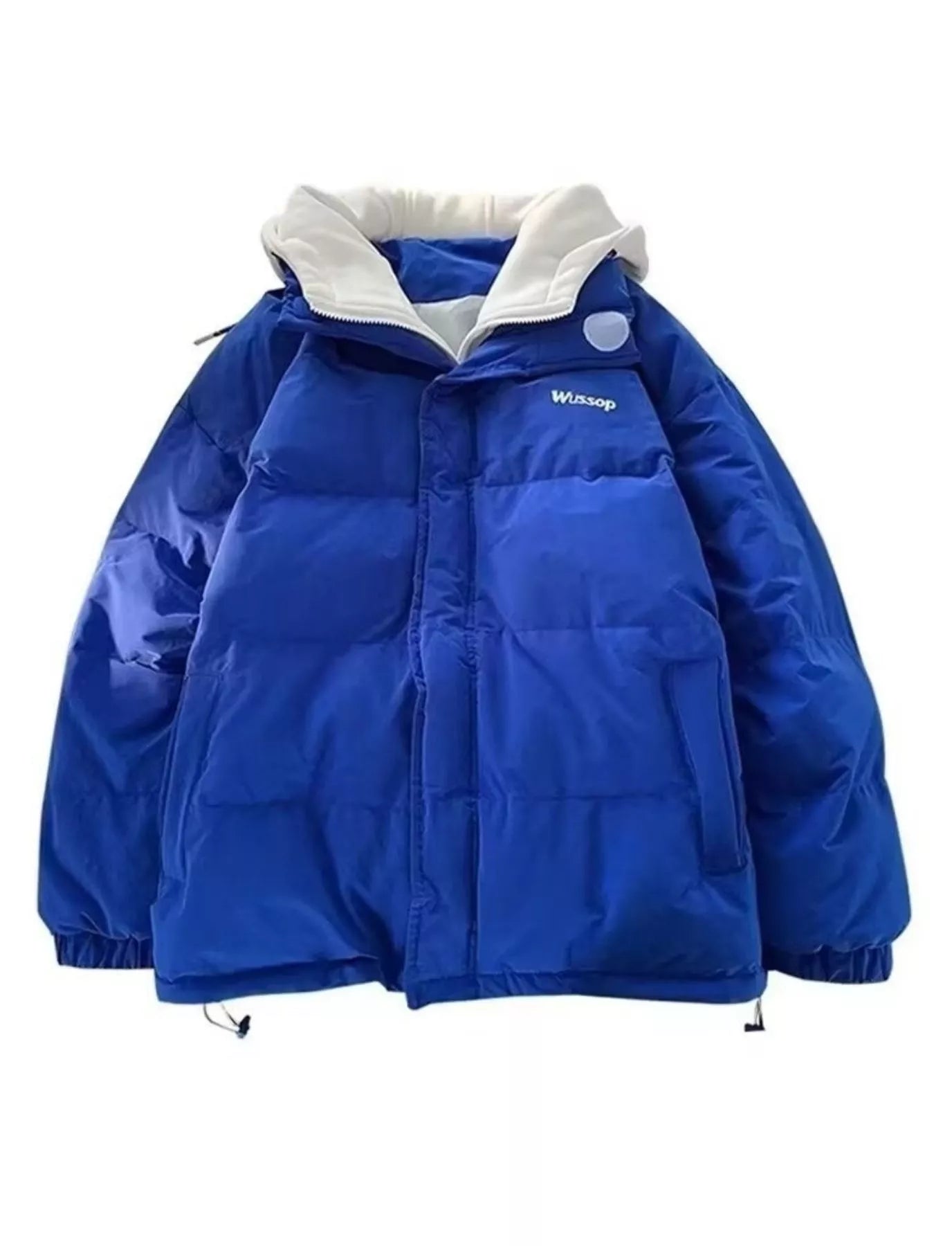Men's Plus Size Quilted Zip Up Puffer Jacket