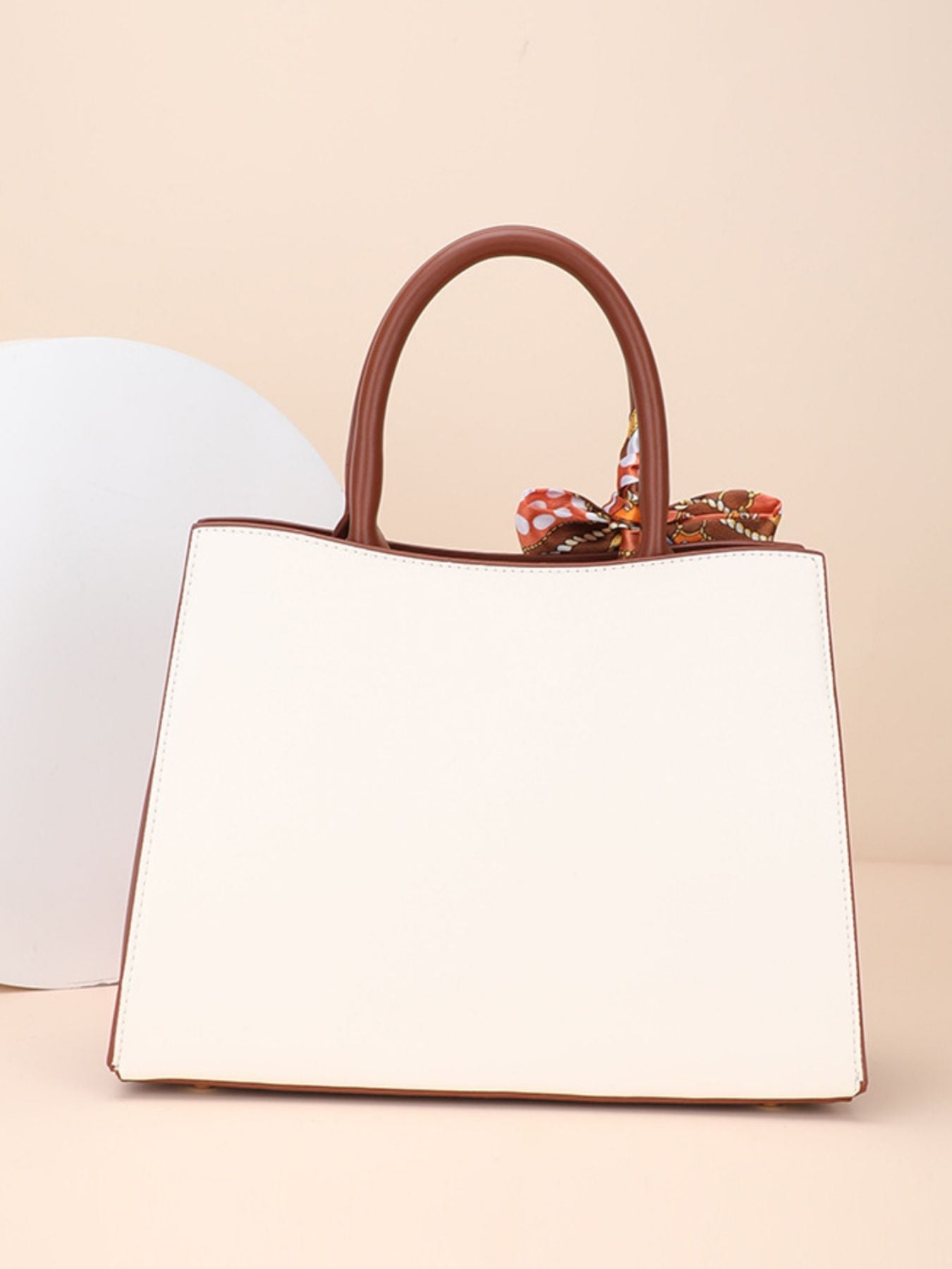 Floral Top Handle Handbag