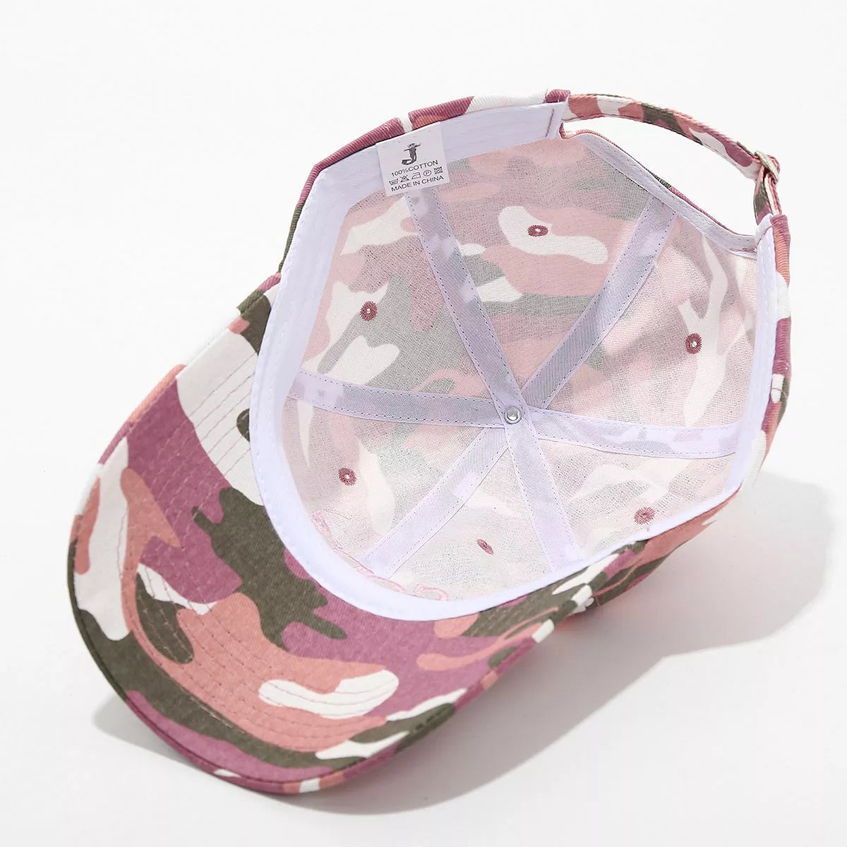 Camouflage Embroidered Baseball Cap