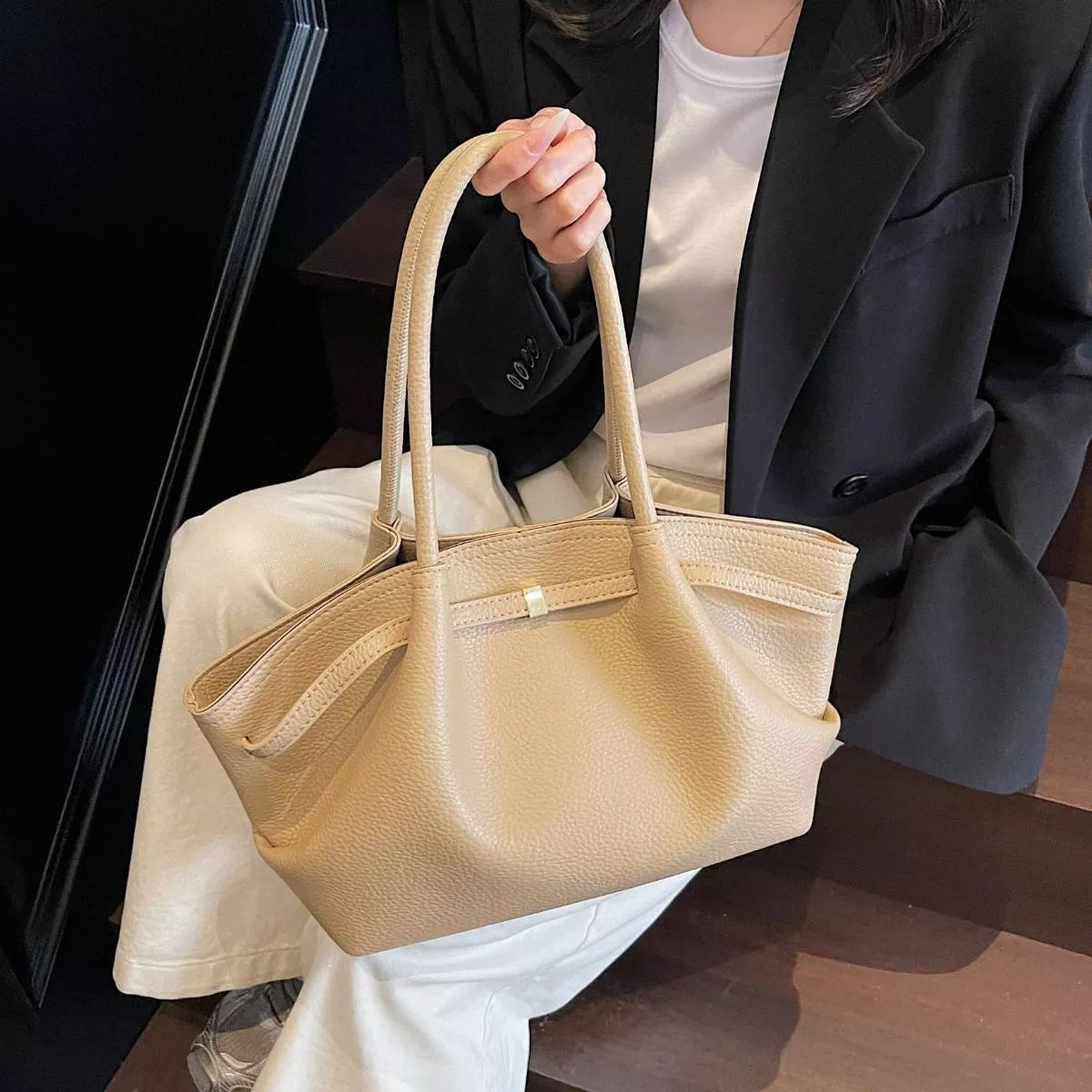 PU Leather Shoulder Bag