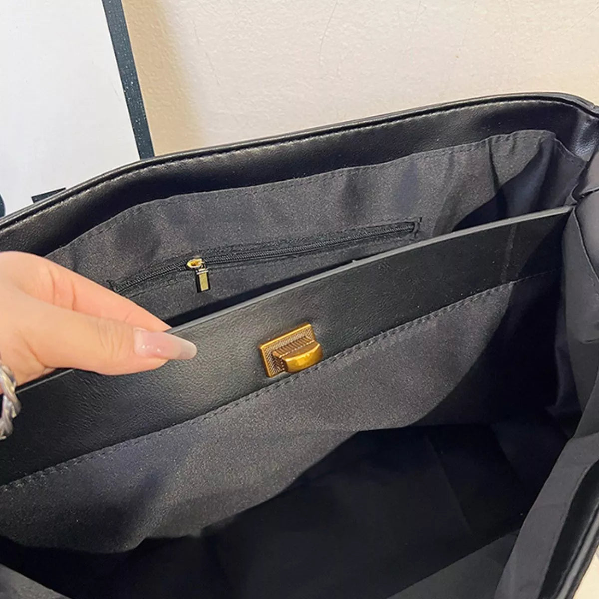 PU Leather Shoulder Bag