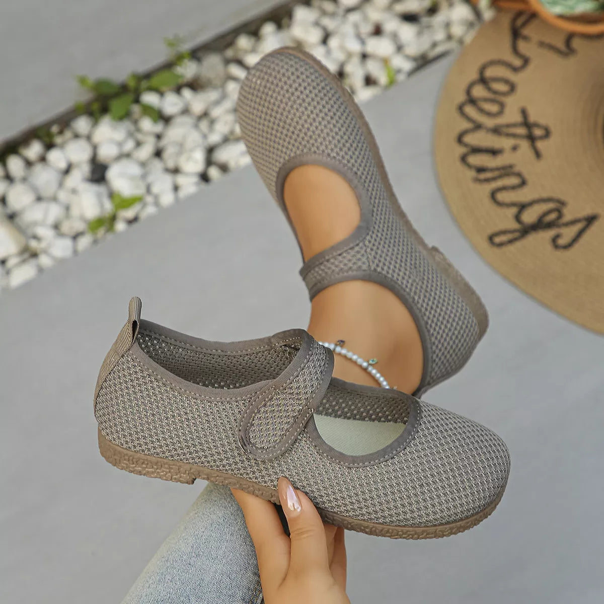 Round Toe Slip-Ons