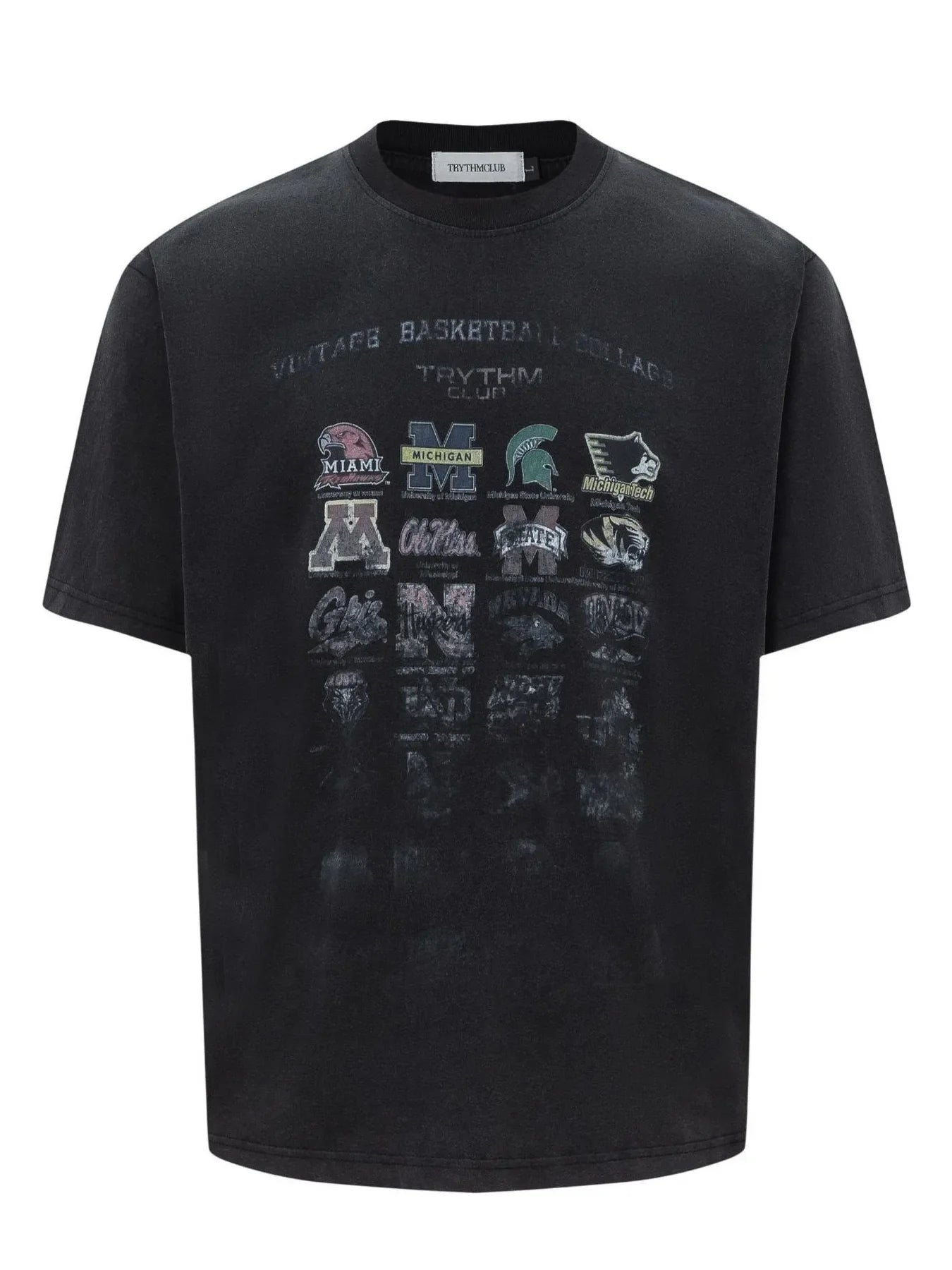 Men's Graphic Round Neck Short Sleeve T-Shirt
