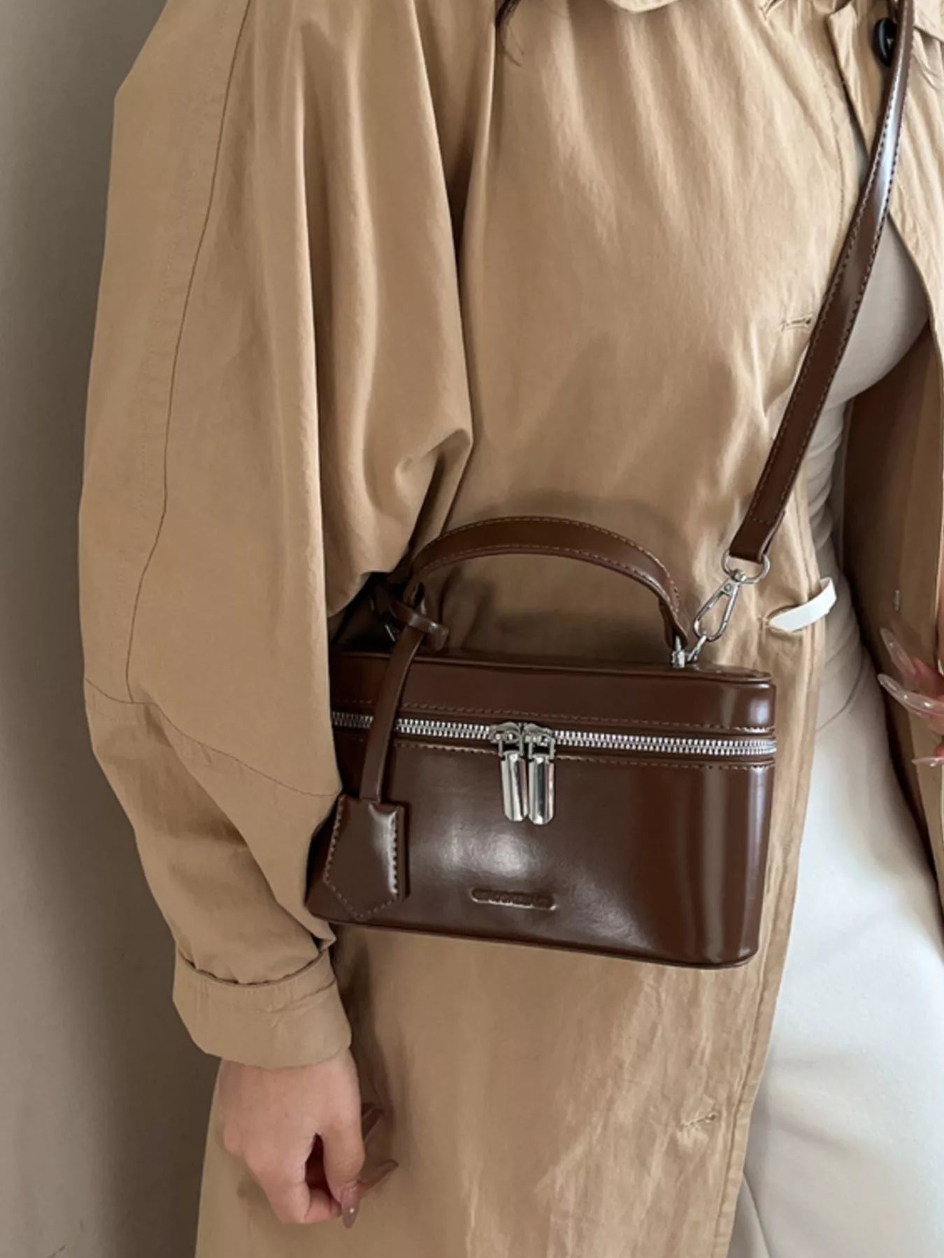 Top Handle Crossbody Bag