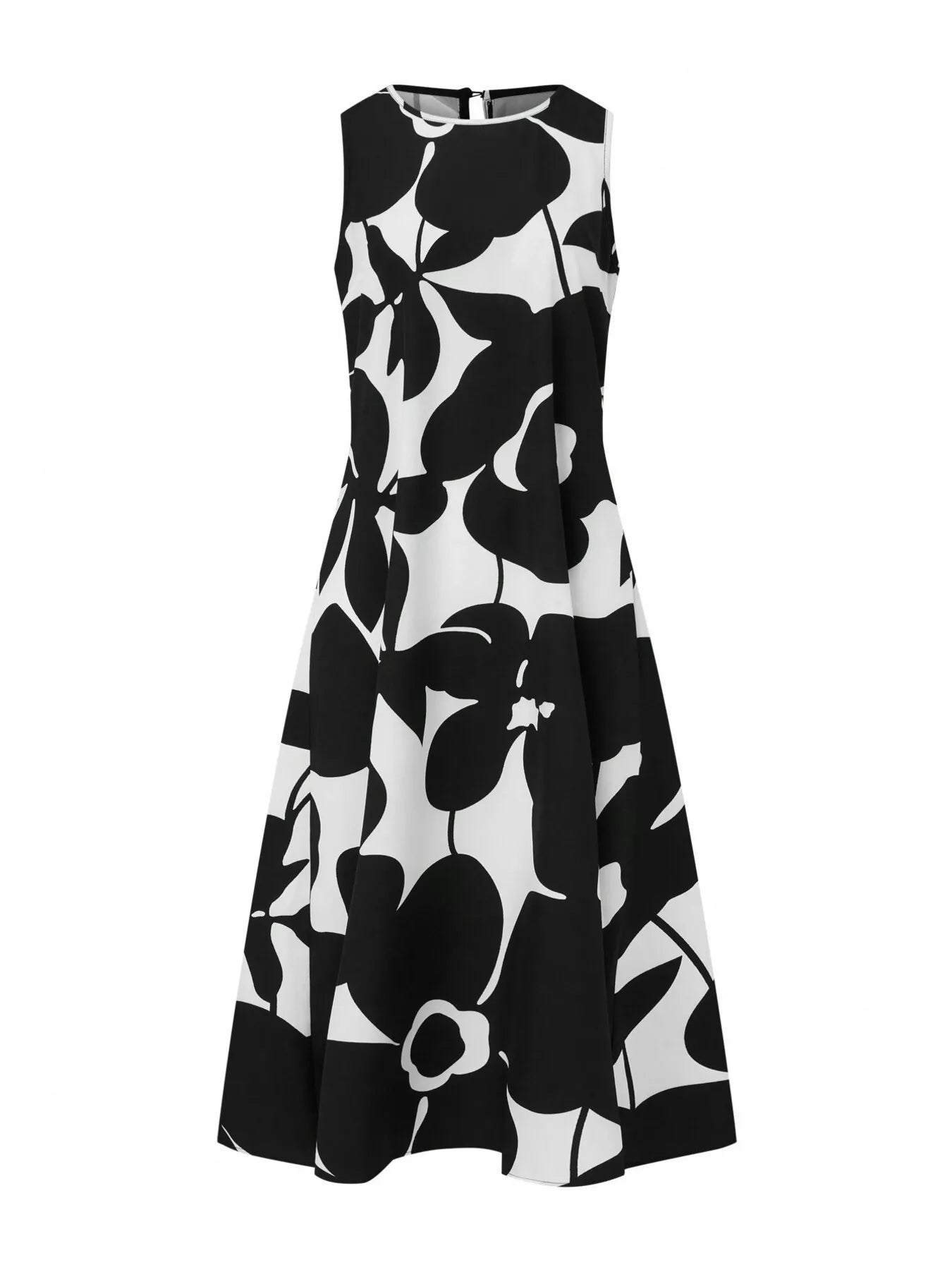 Sleeveless Floral Maxi Dress