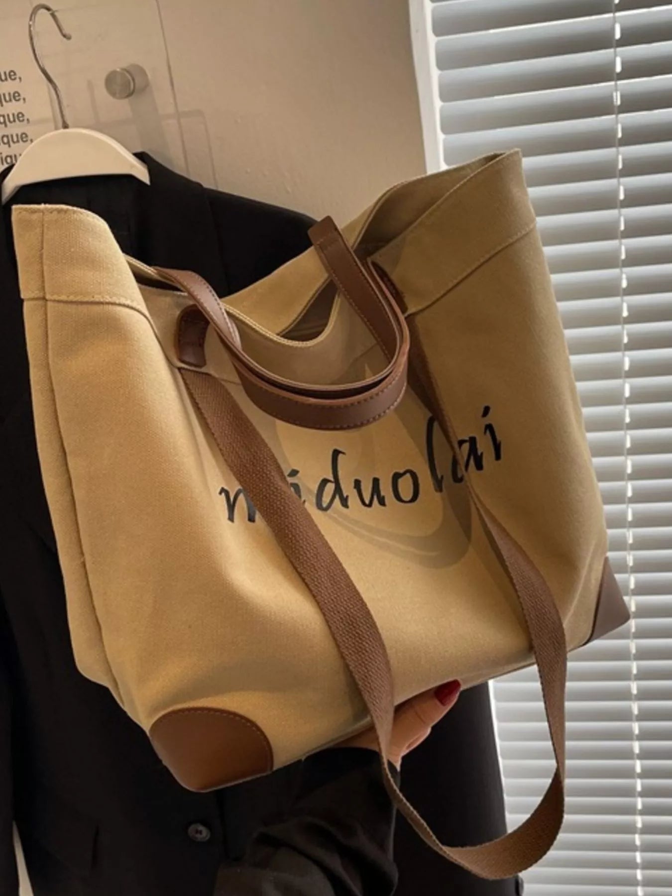 Casual Canvas Handbag
