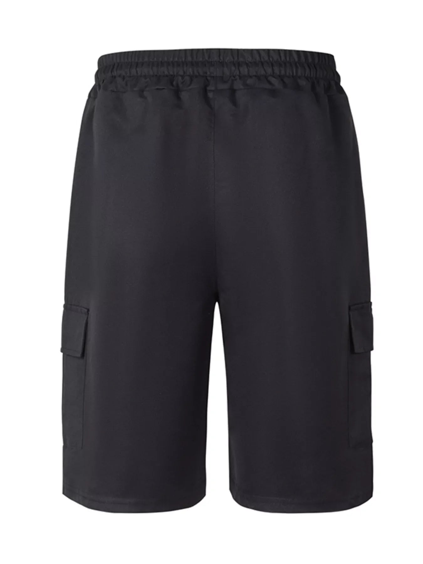 Men's Full Size Cargo Shorts with Drawstring Plus Size