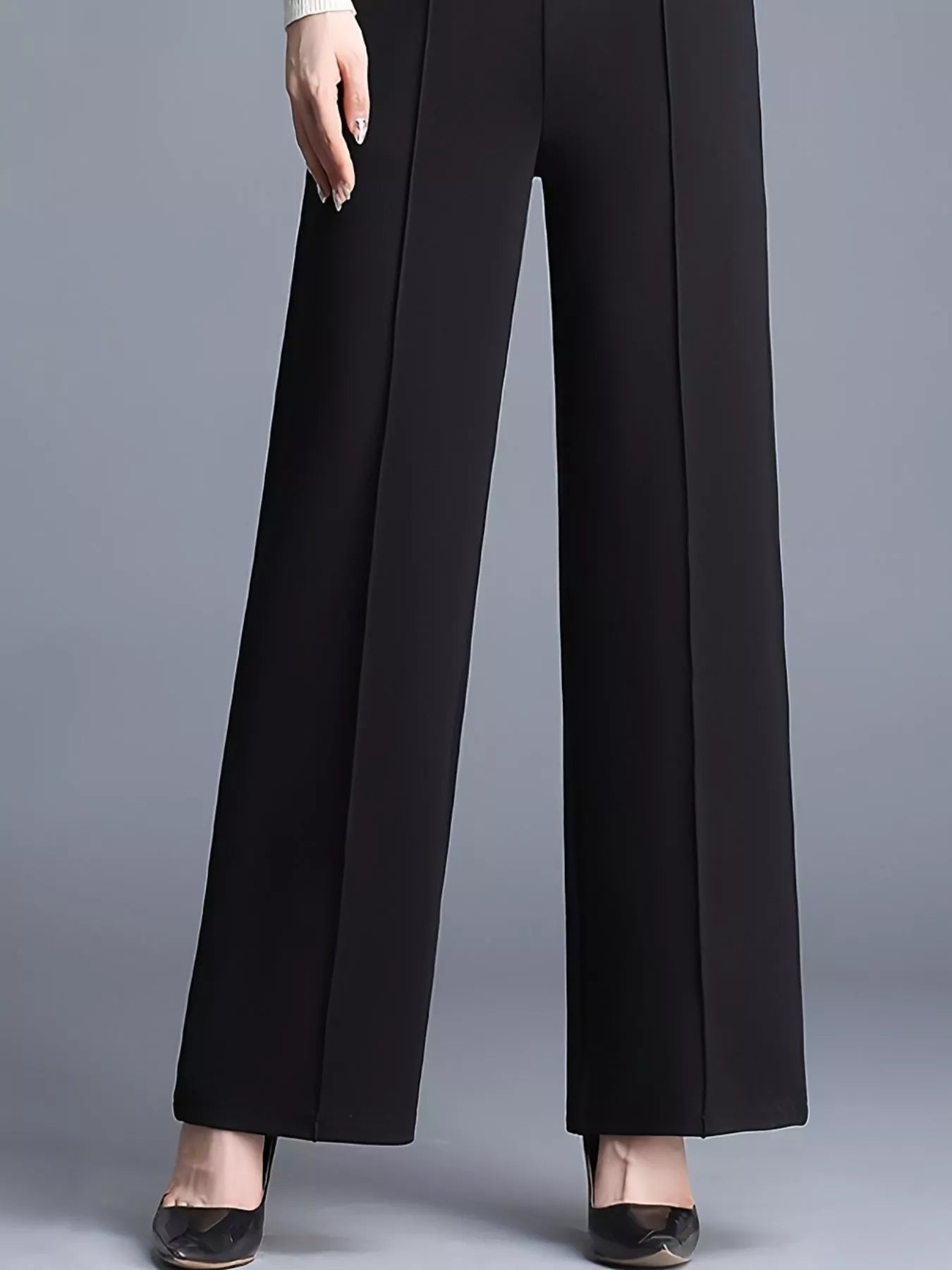 High Waist Wide Leg Pants