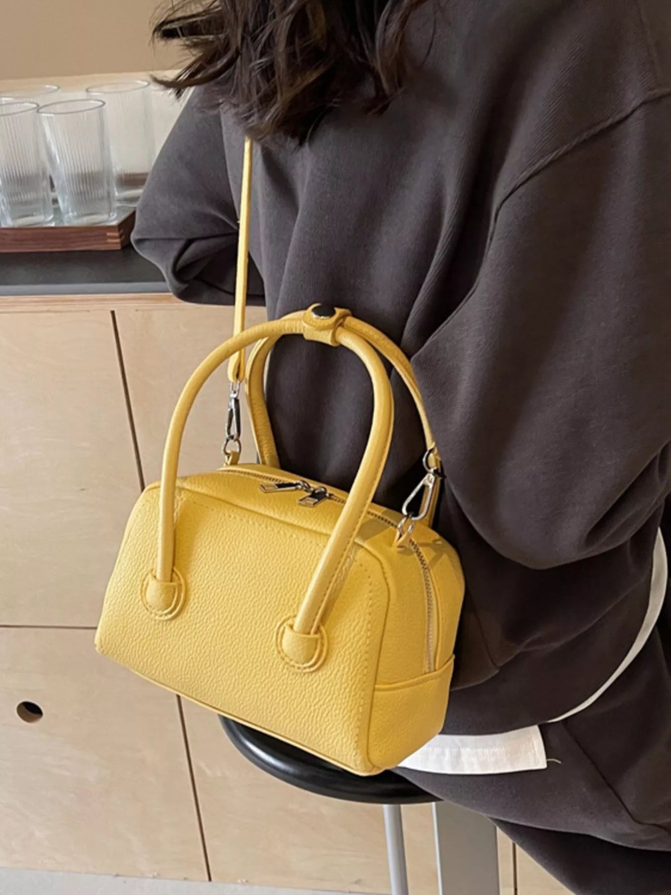 PU Leather Crossbody Bag
