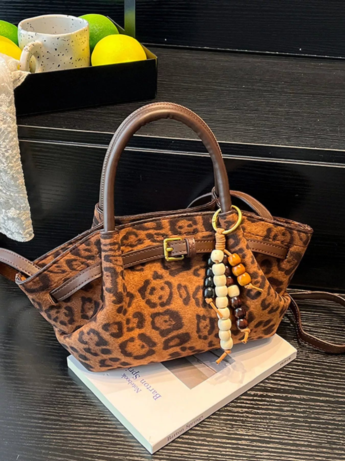 Buckle Decor Tote Bag