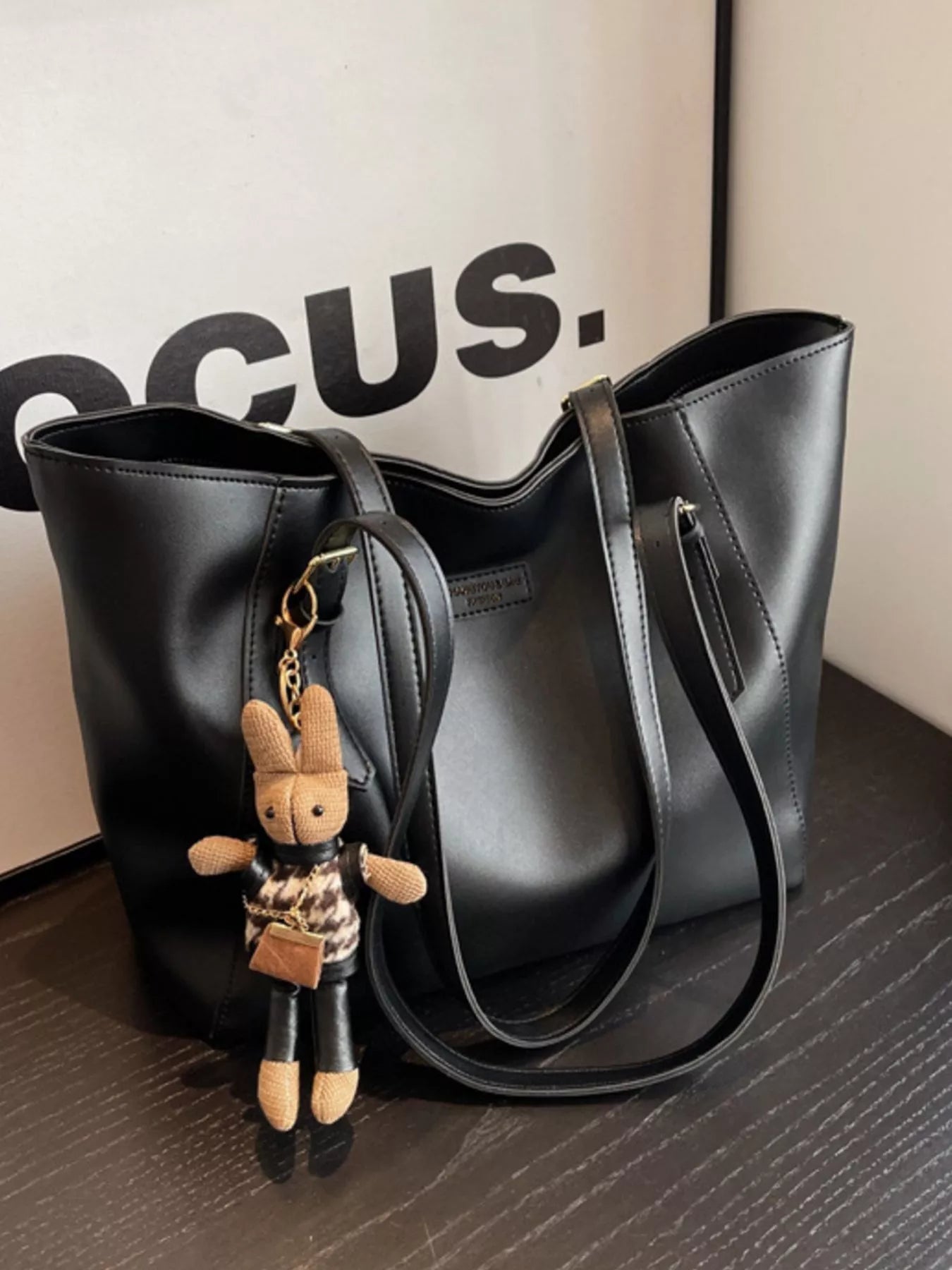 PU Leather Tote Bag