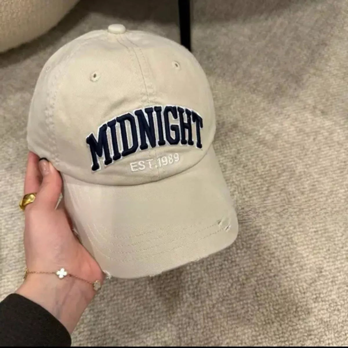 Vintage Distressed Baseball Cap