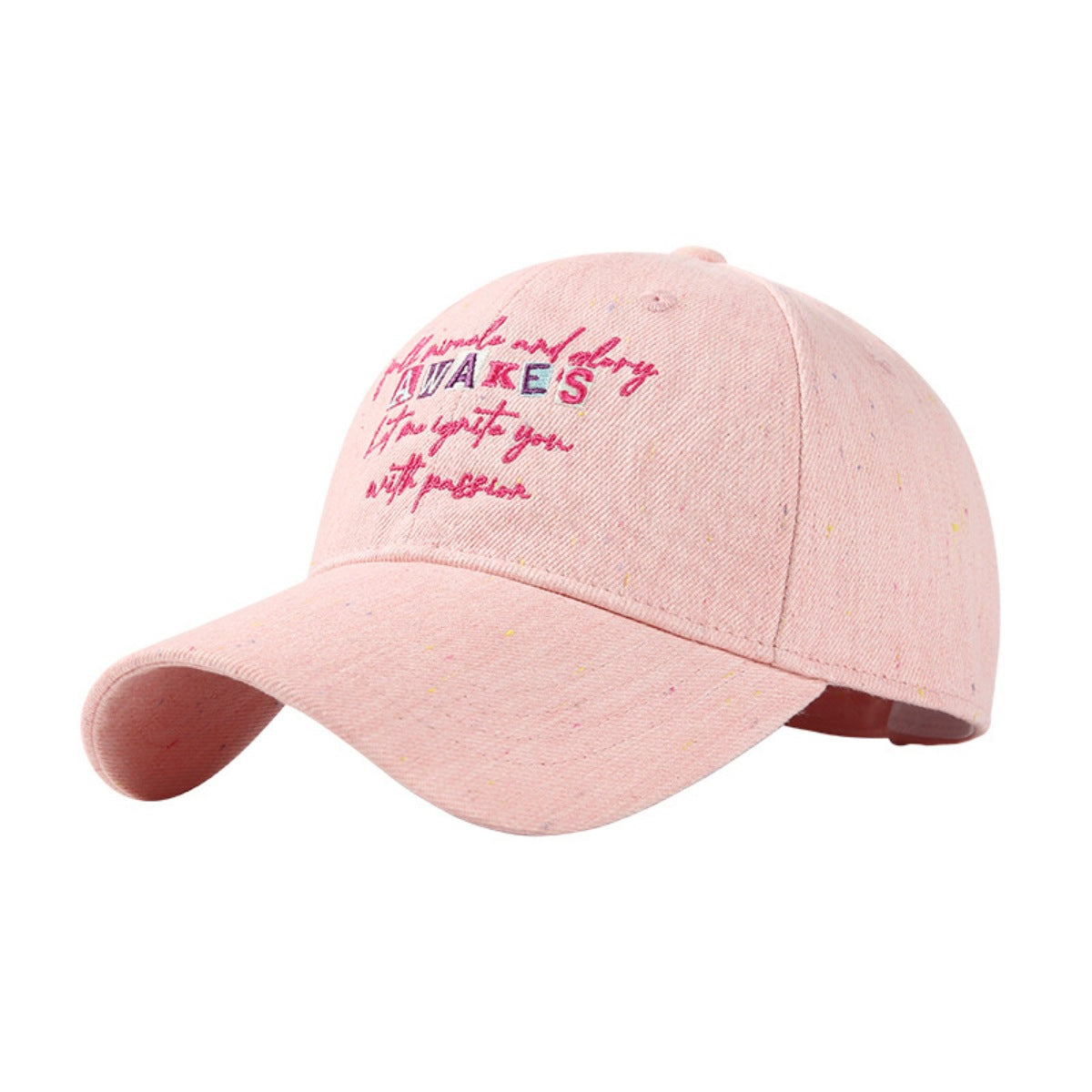 Letter Embroidered Baseball Cap