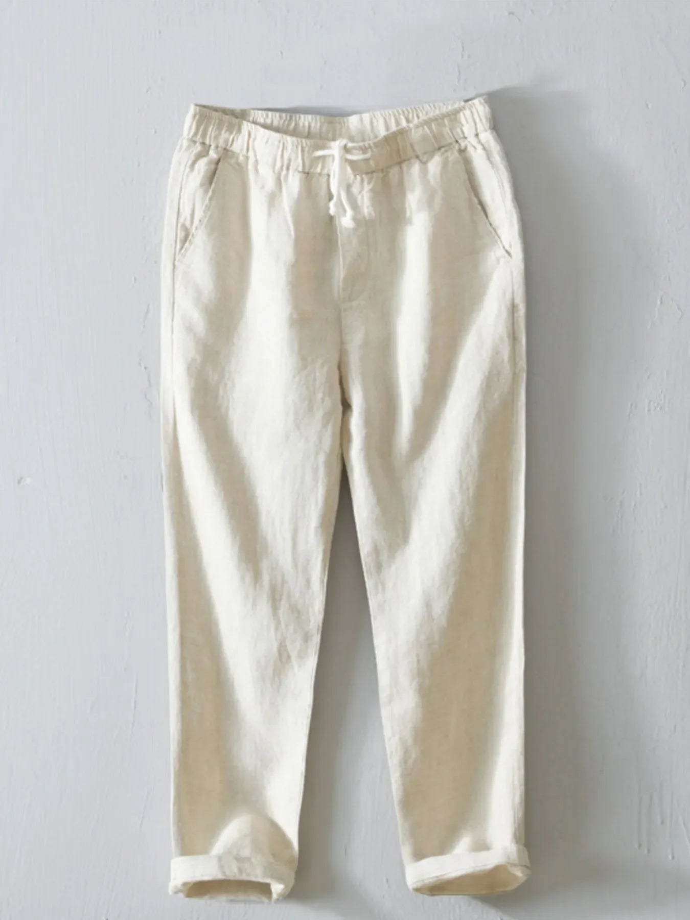 Men's Plus Size Drawstring Loose Fit Pants