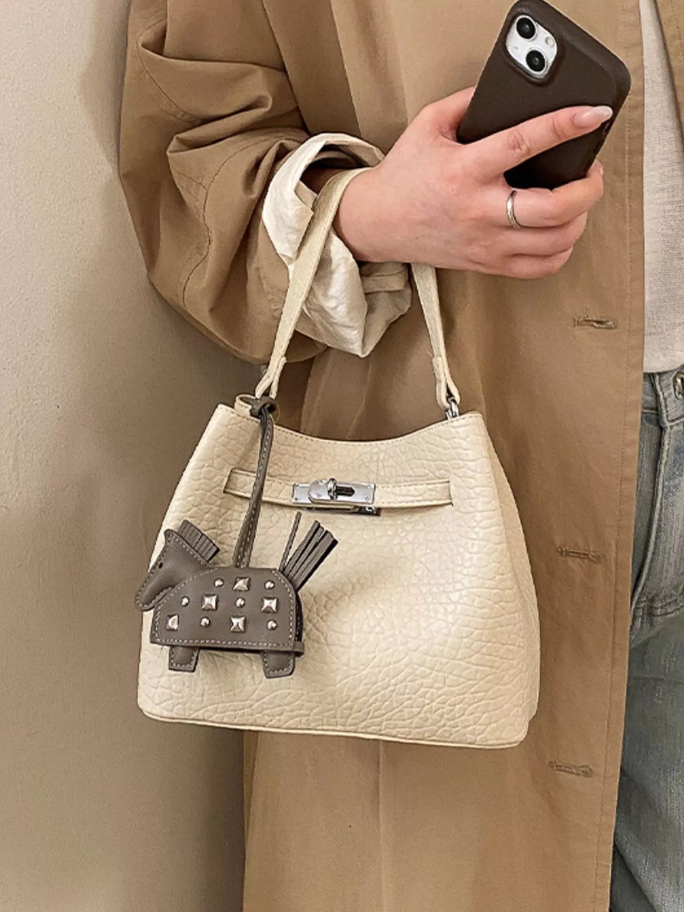 PU Leather Crossbody Bag