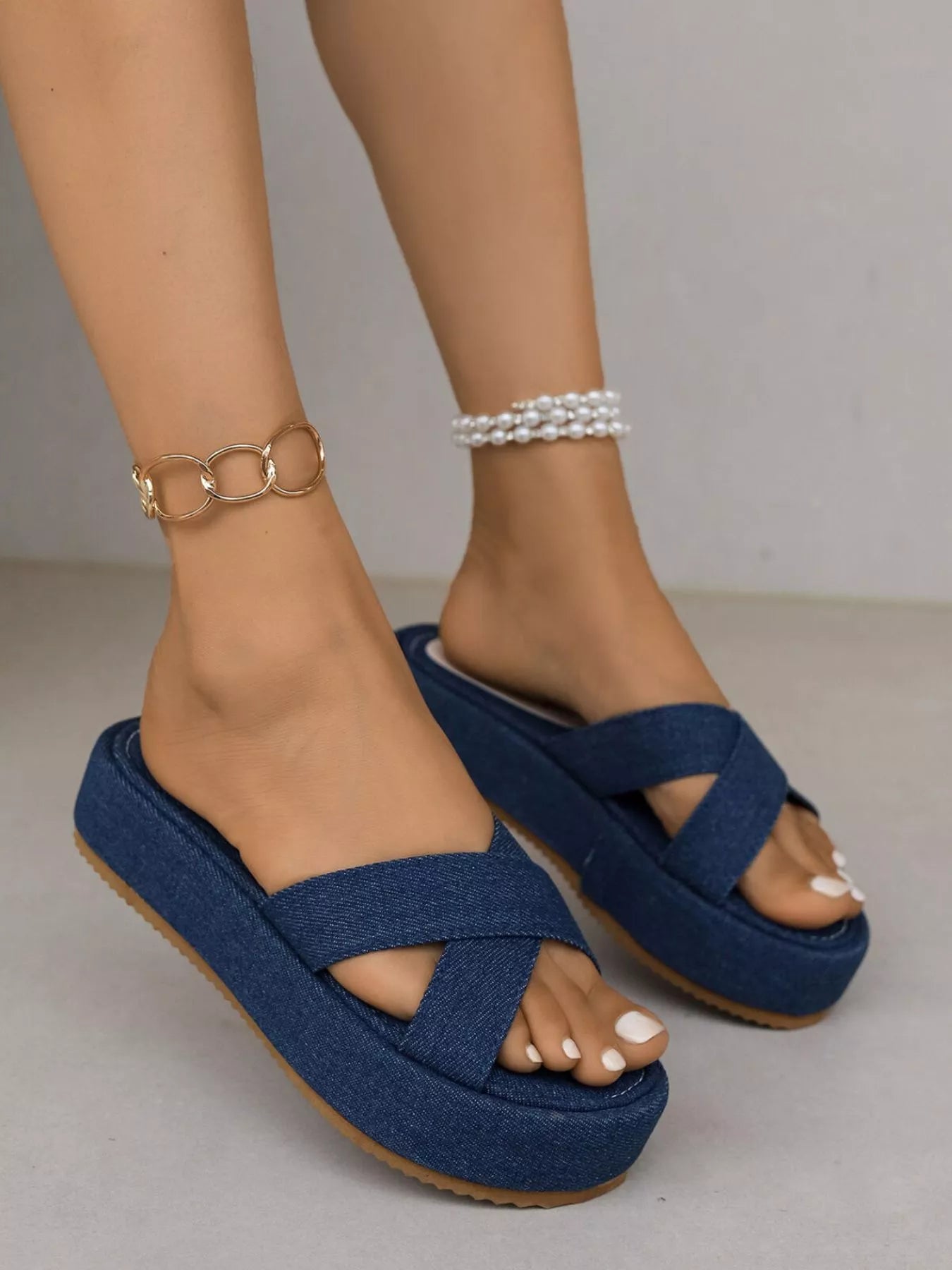 Open Toe Platform Sandals
