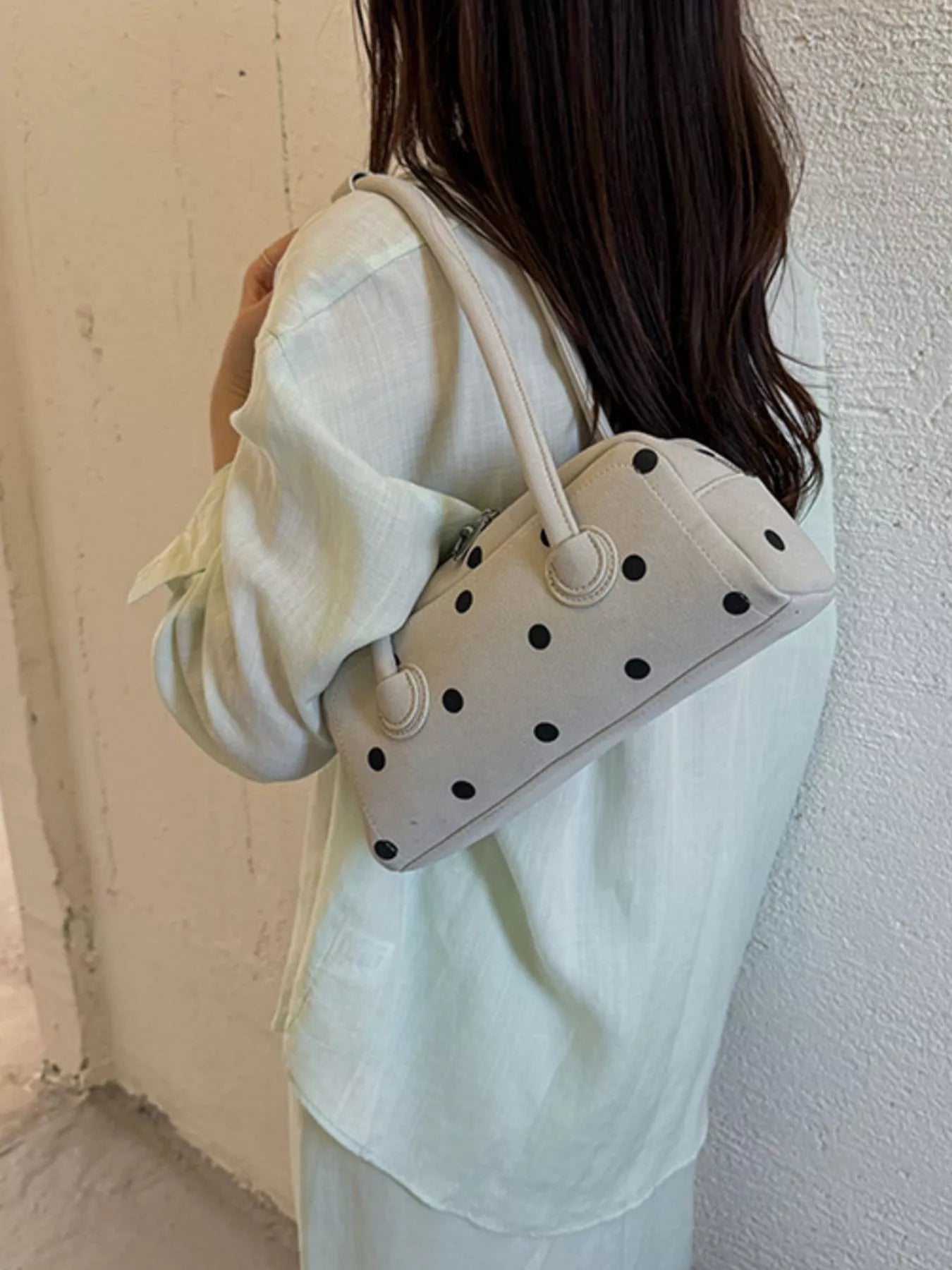 Polka Dot Shoulder Bag