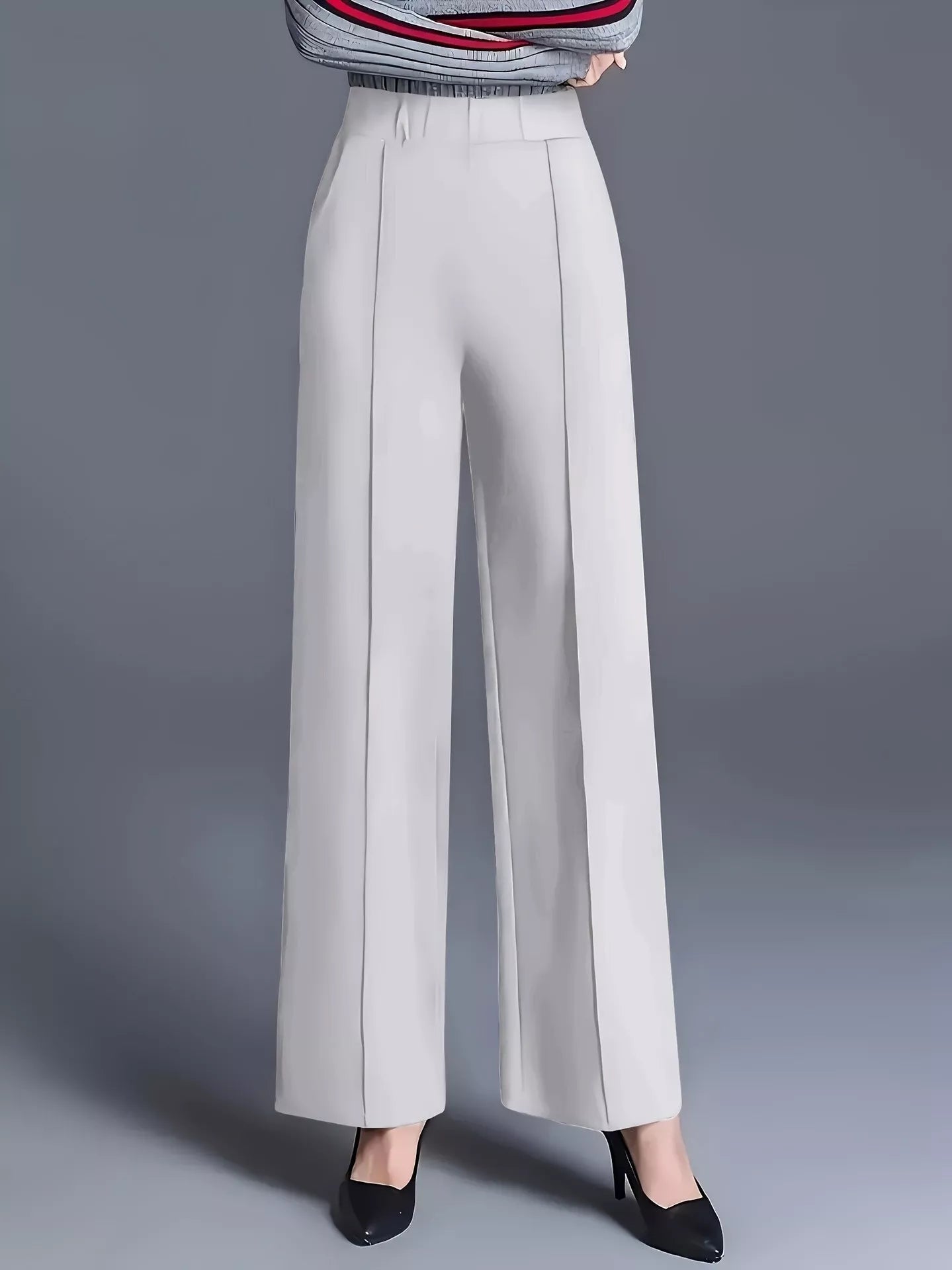High Waist Wide Leg Pants