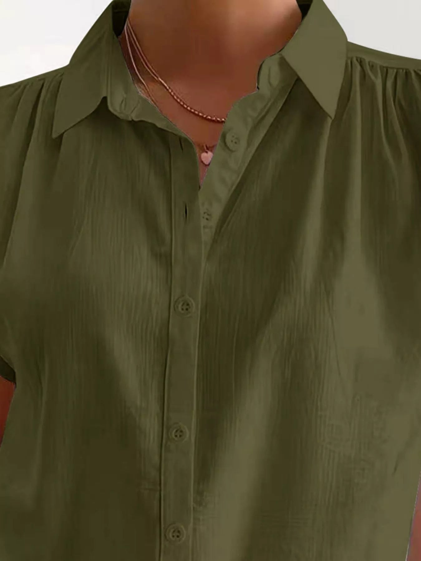 Button-Down Short Sleeve Shirt