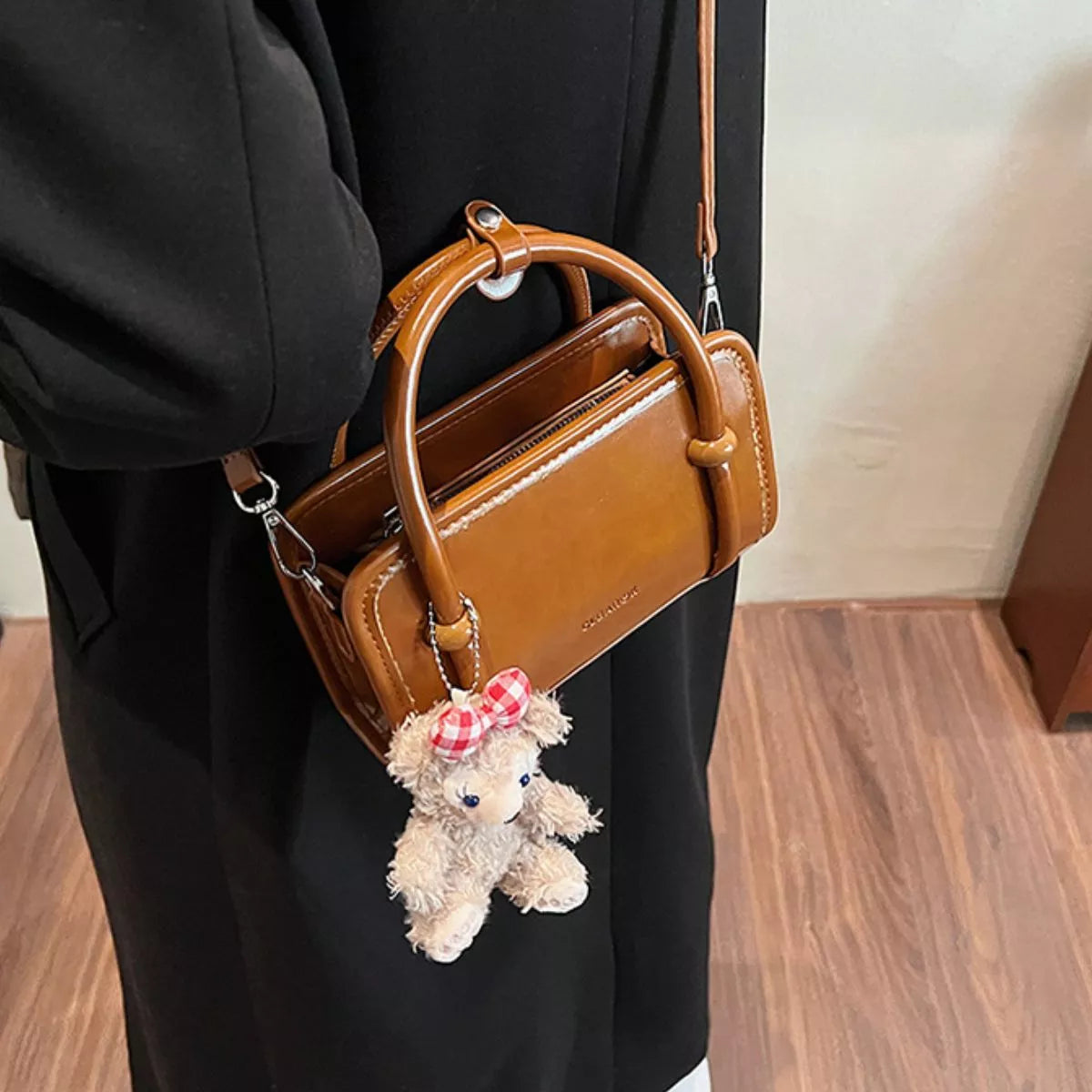 PU Leather Crossbody Bag