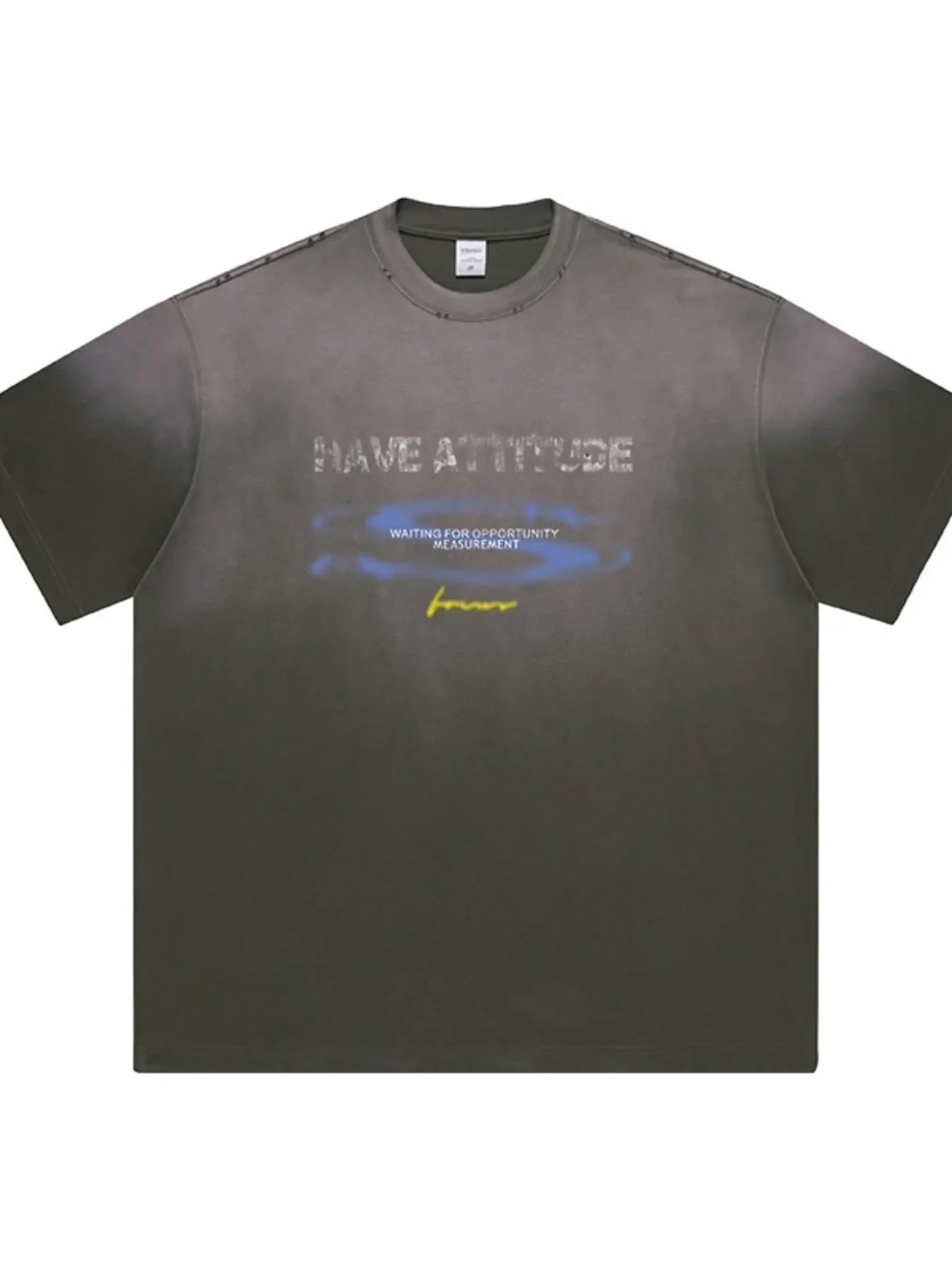 Men's Oversized Round Neck Short Sleeve T-Shirt