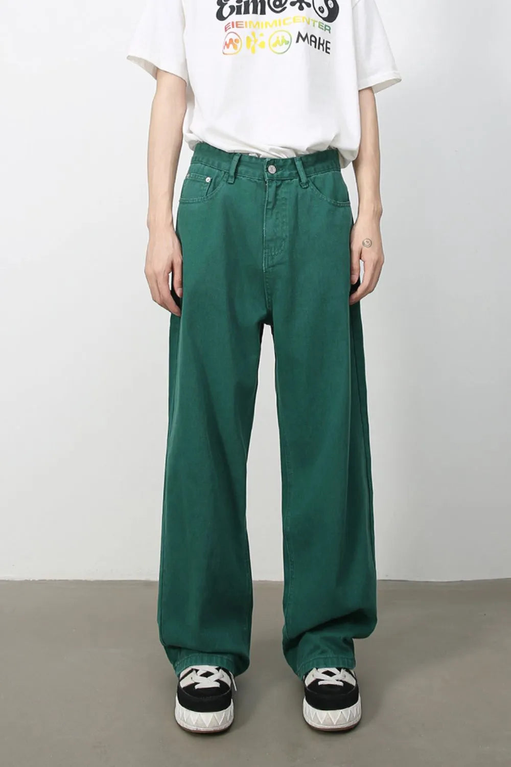 Men's Baggy Jeans with Pockets