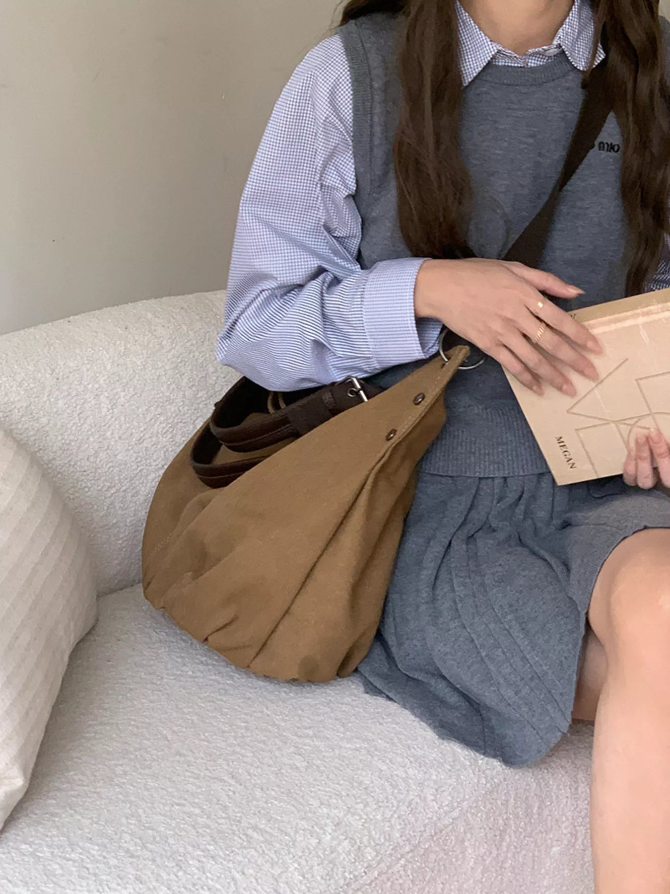 Adjustable Strap Tote Bag