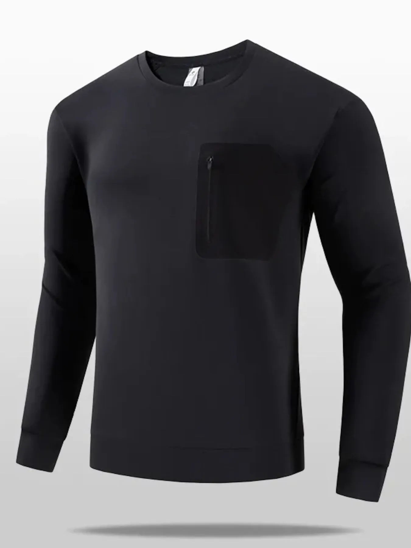 Men's Plus Size Casual Long Sleeve T-Shirt