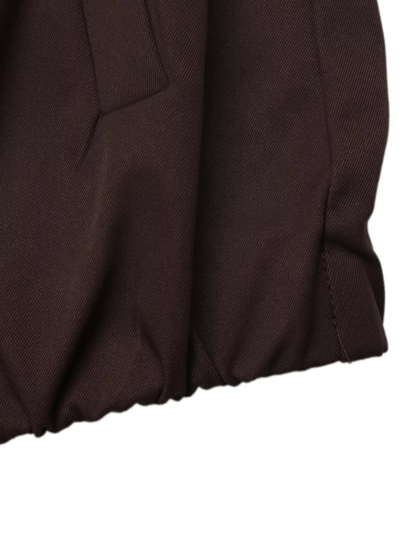 Zip Up Dropped Shoulder Jacket