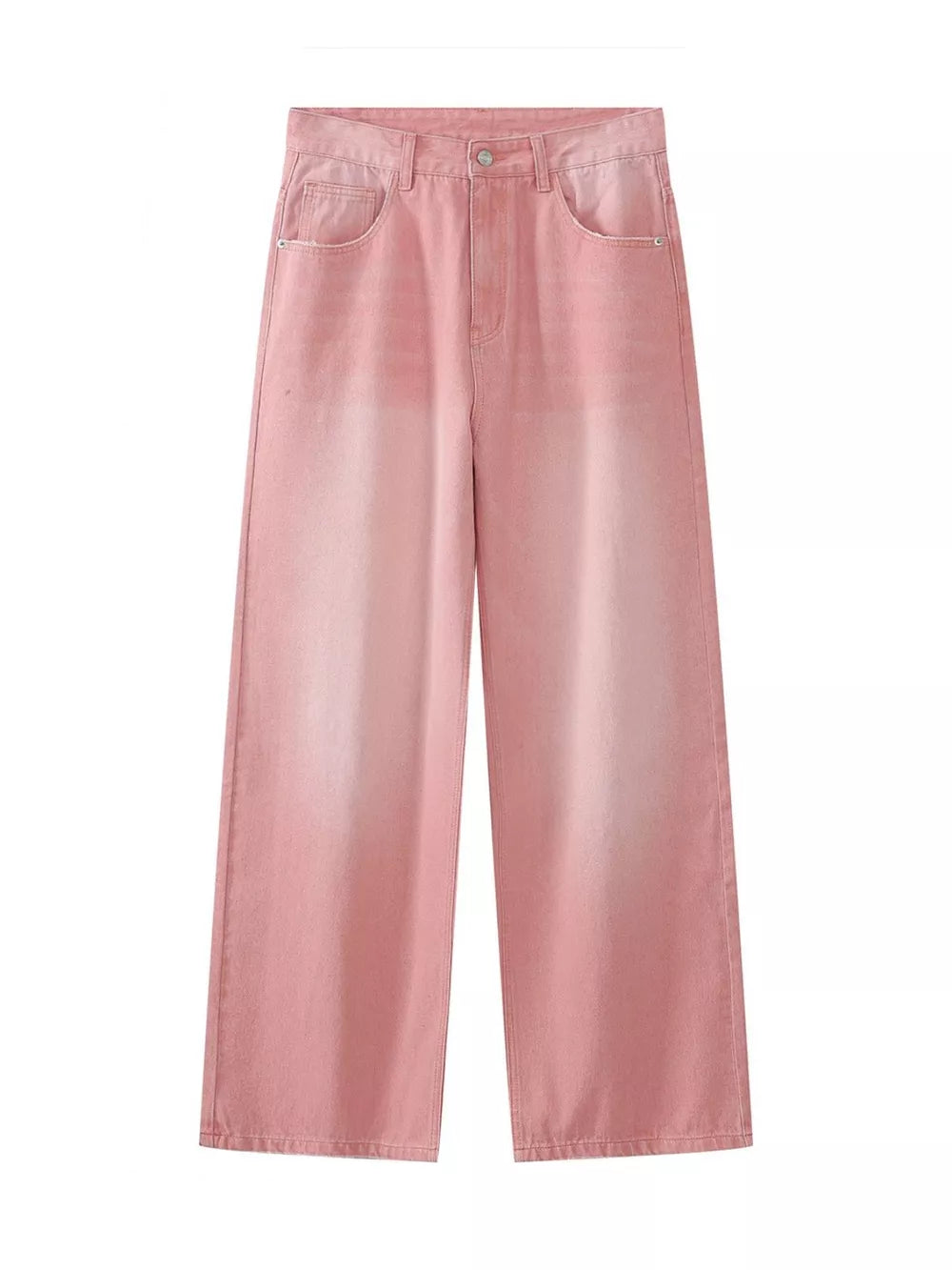 Men's Gradient Wide-Leg Jeans