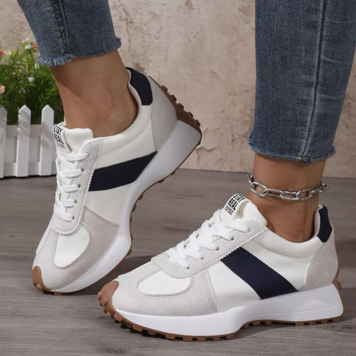 Round Toe Flats Sneakers