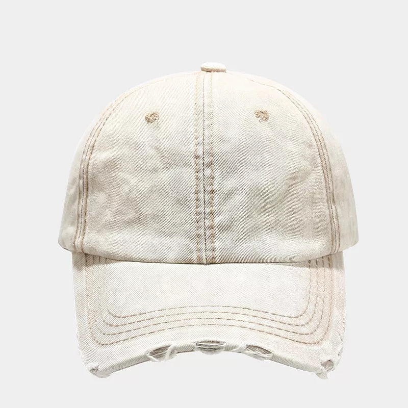 Vintage Distressed Washed Baseball Cap
