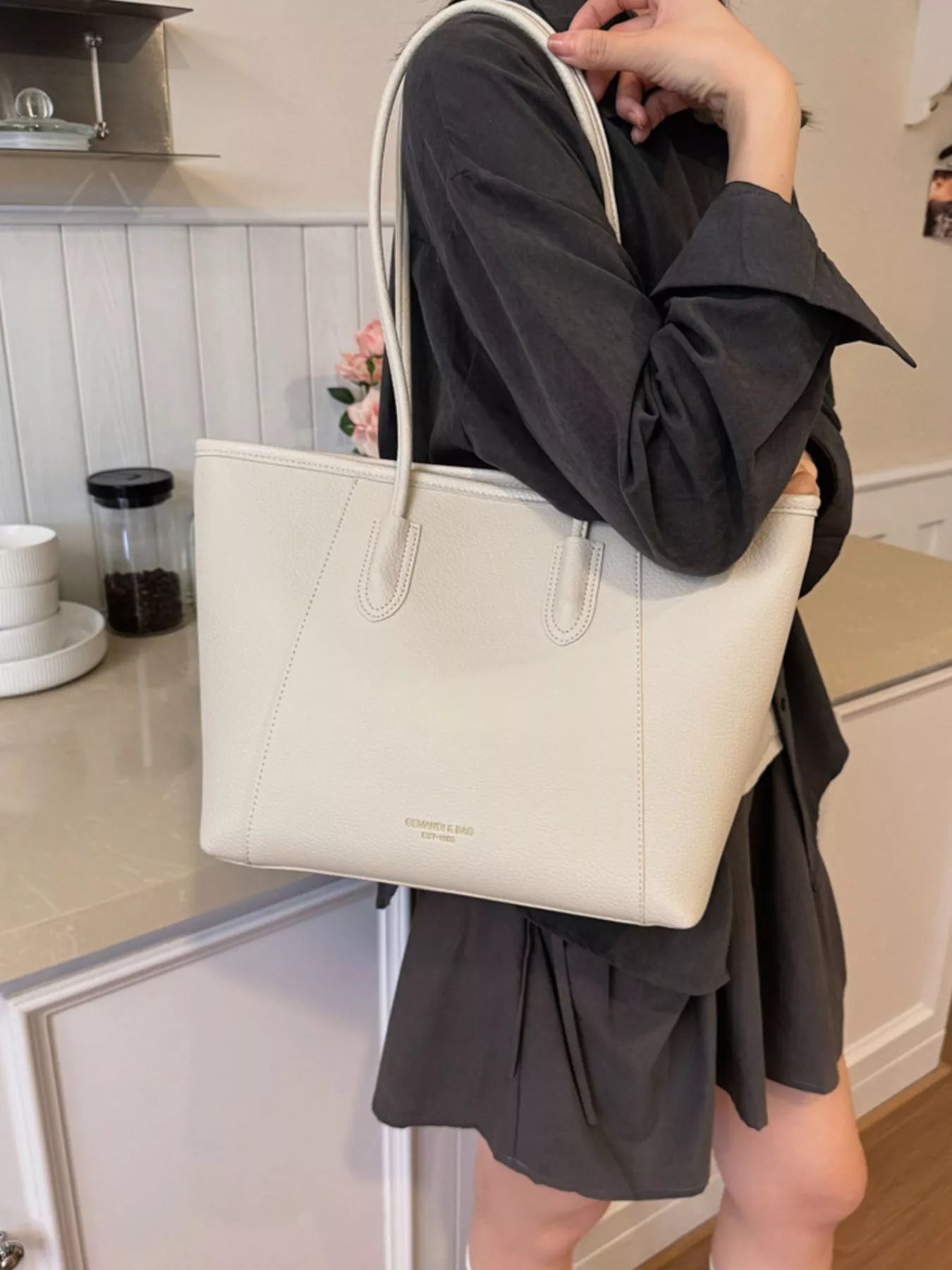 PU Leather Shoulder Bag