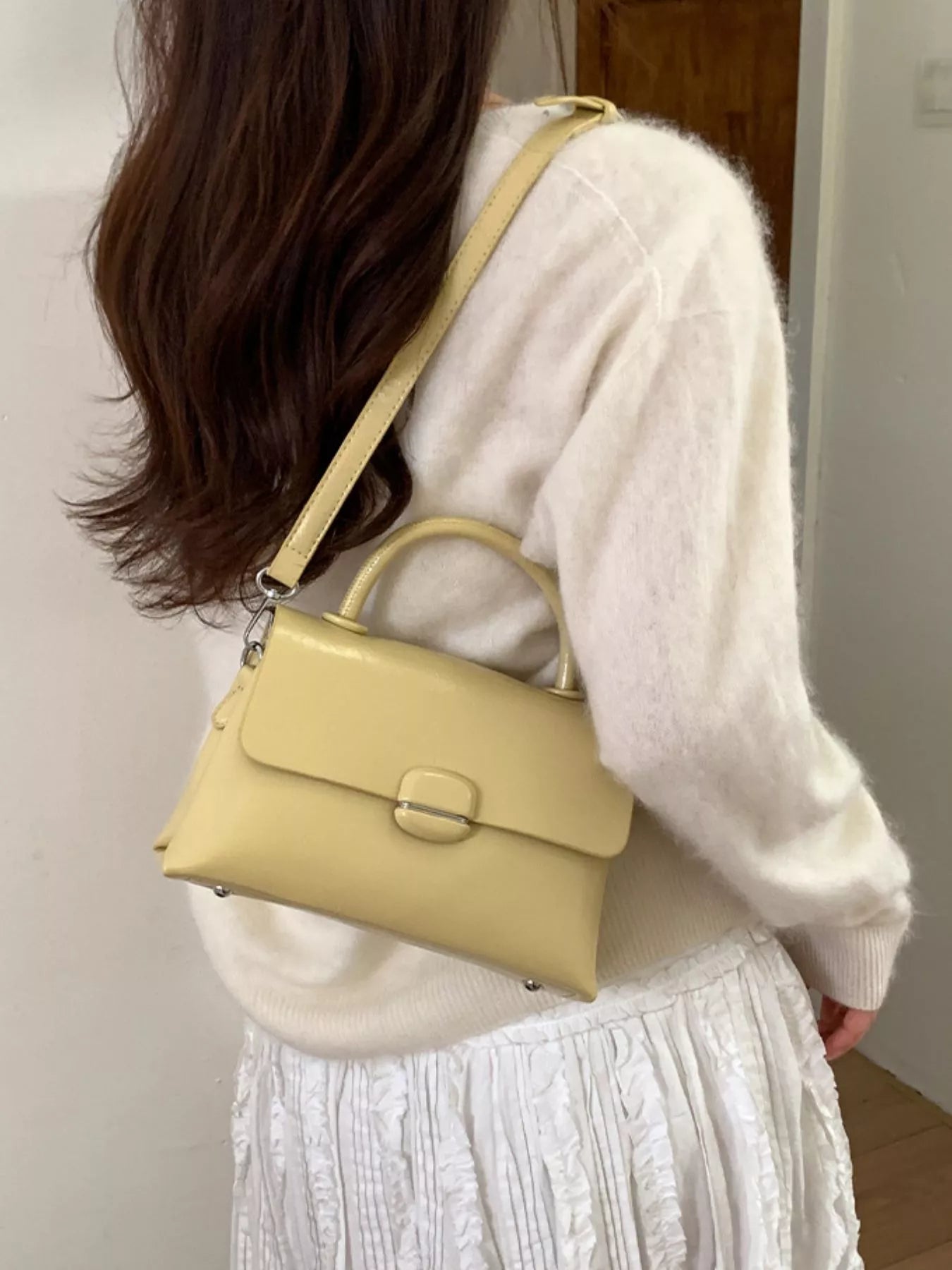 Top-Handle Crossbody Bag