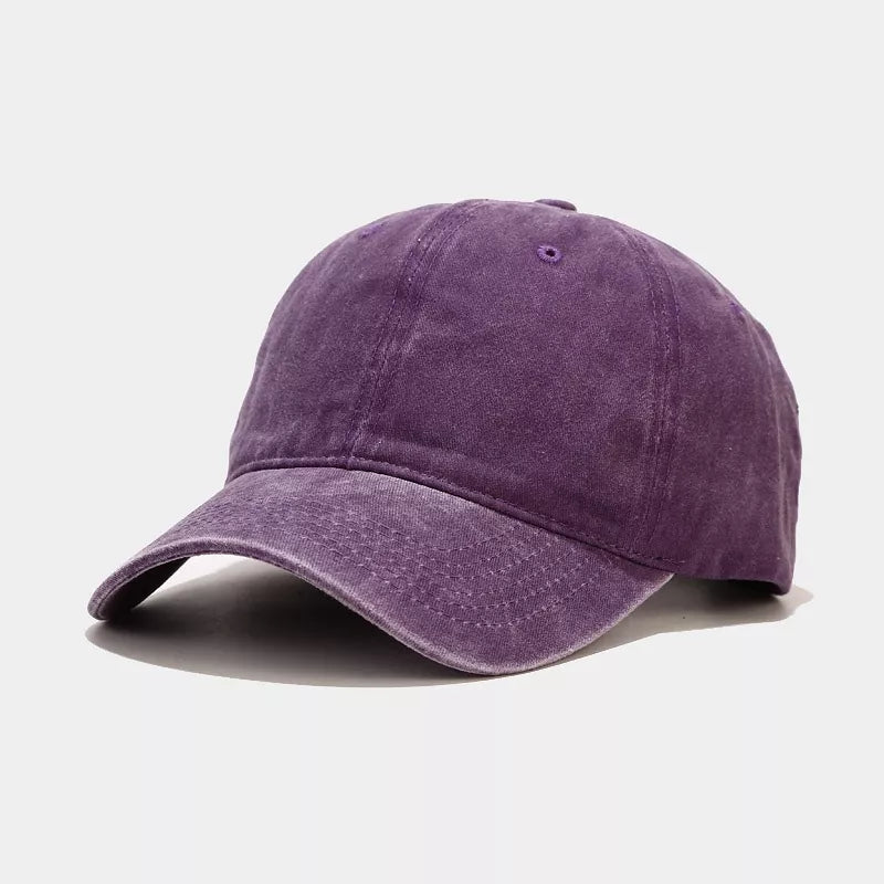 Vintage Washed Cotton Baseball Cap