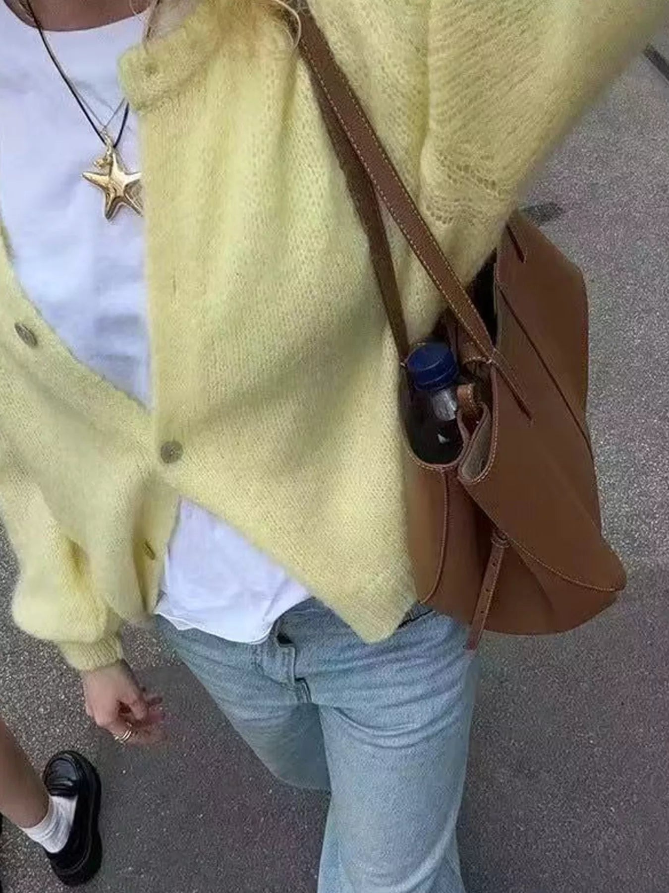 Button Up Long Sleeve Cardigan