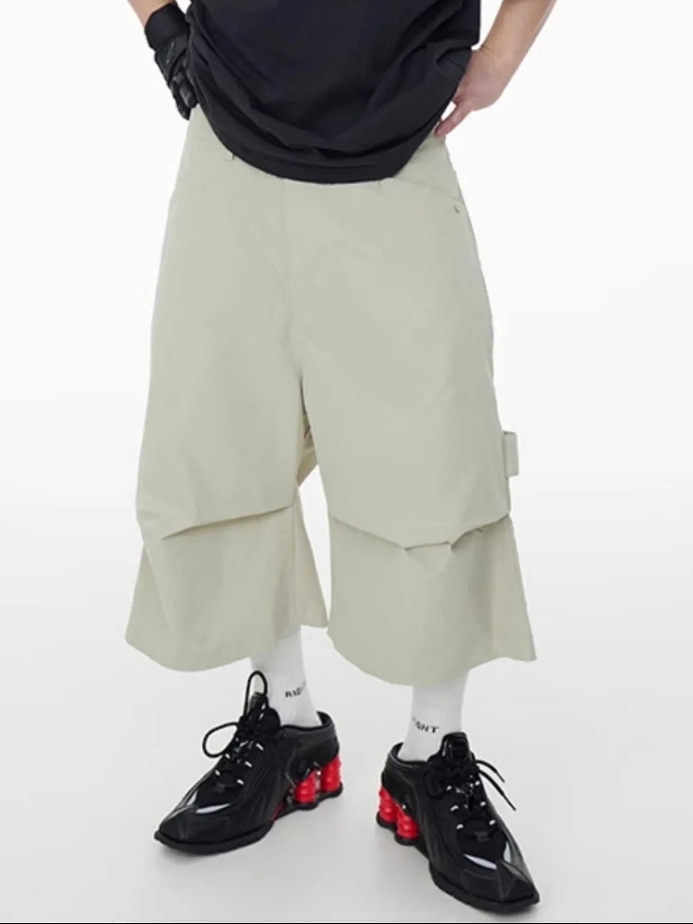 Men's Wide Leg Cargo Shorts